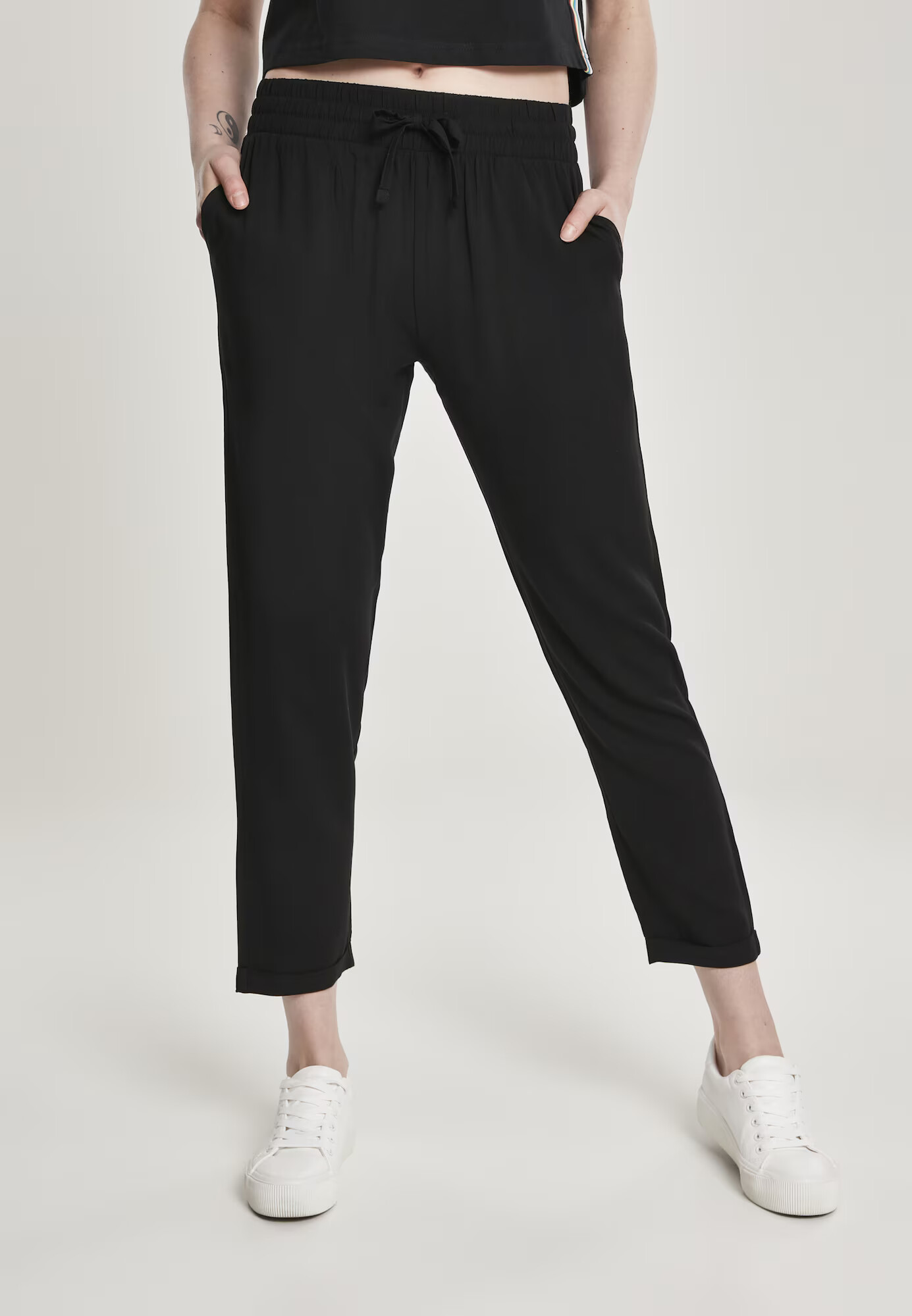 Urban Classics Pantaloni negru - Pled.ro