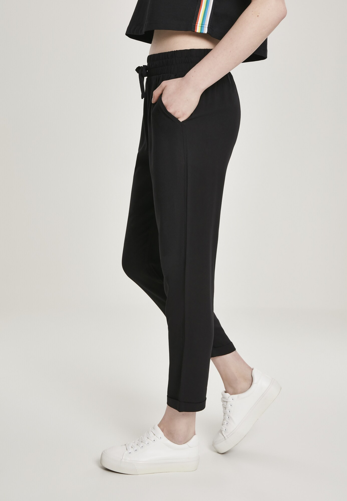 Urban Classics Pantaloni negru - Pled.ro