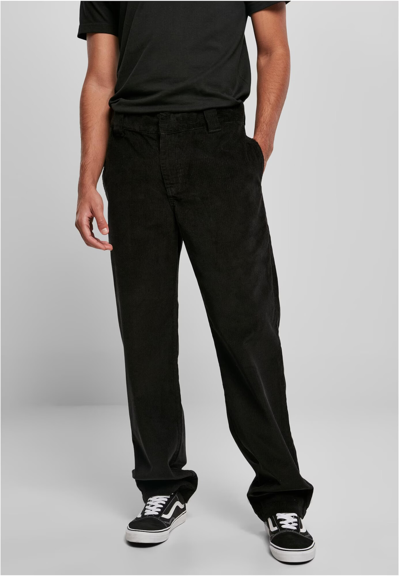 Urban Classics Pantaloni negru - Pled.ro