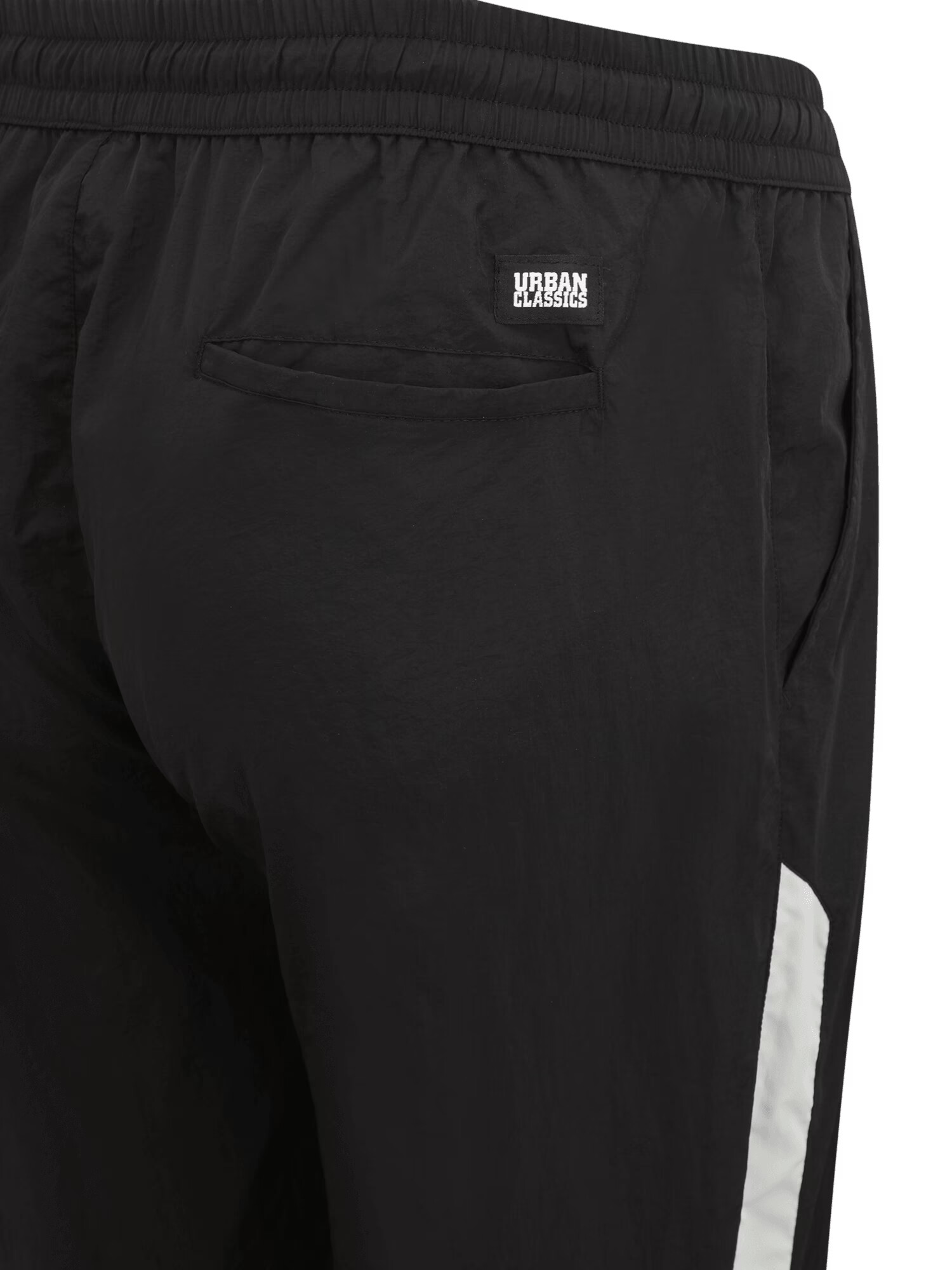 Urban Classics Pantaloni negru / alb - Pled.ro