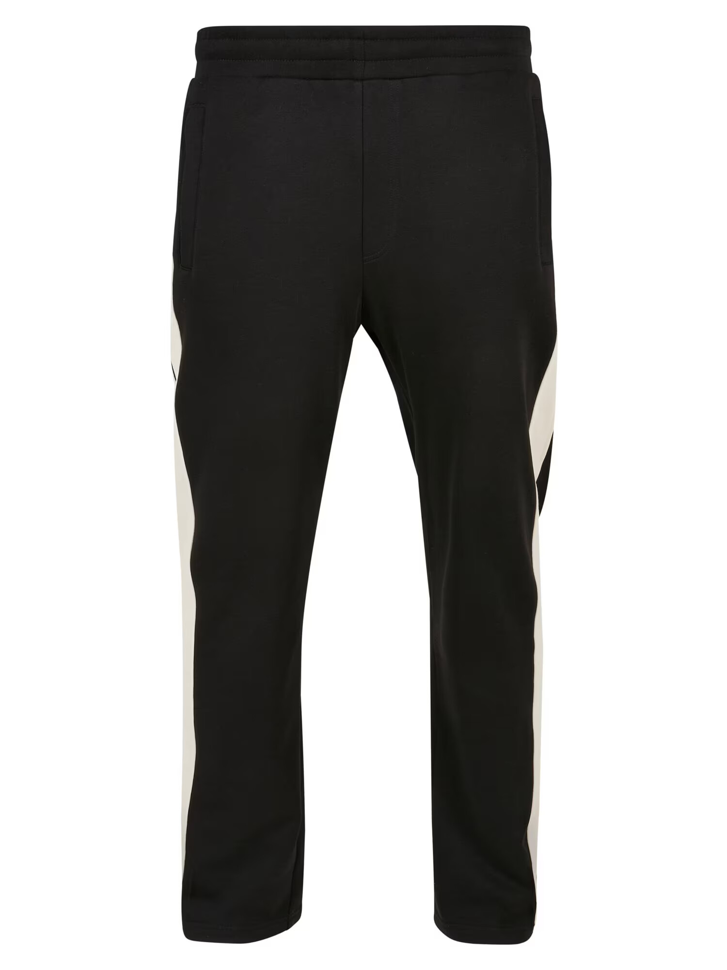 Urban Classics Pantaloni negru / alb - Pled.ro