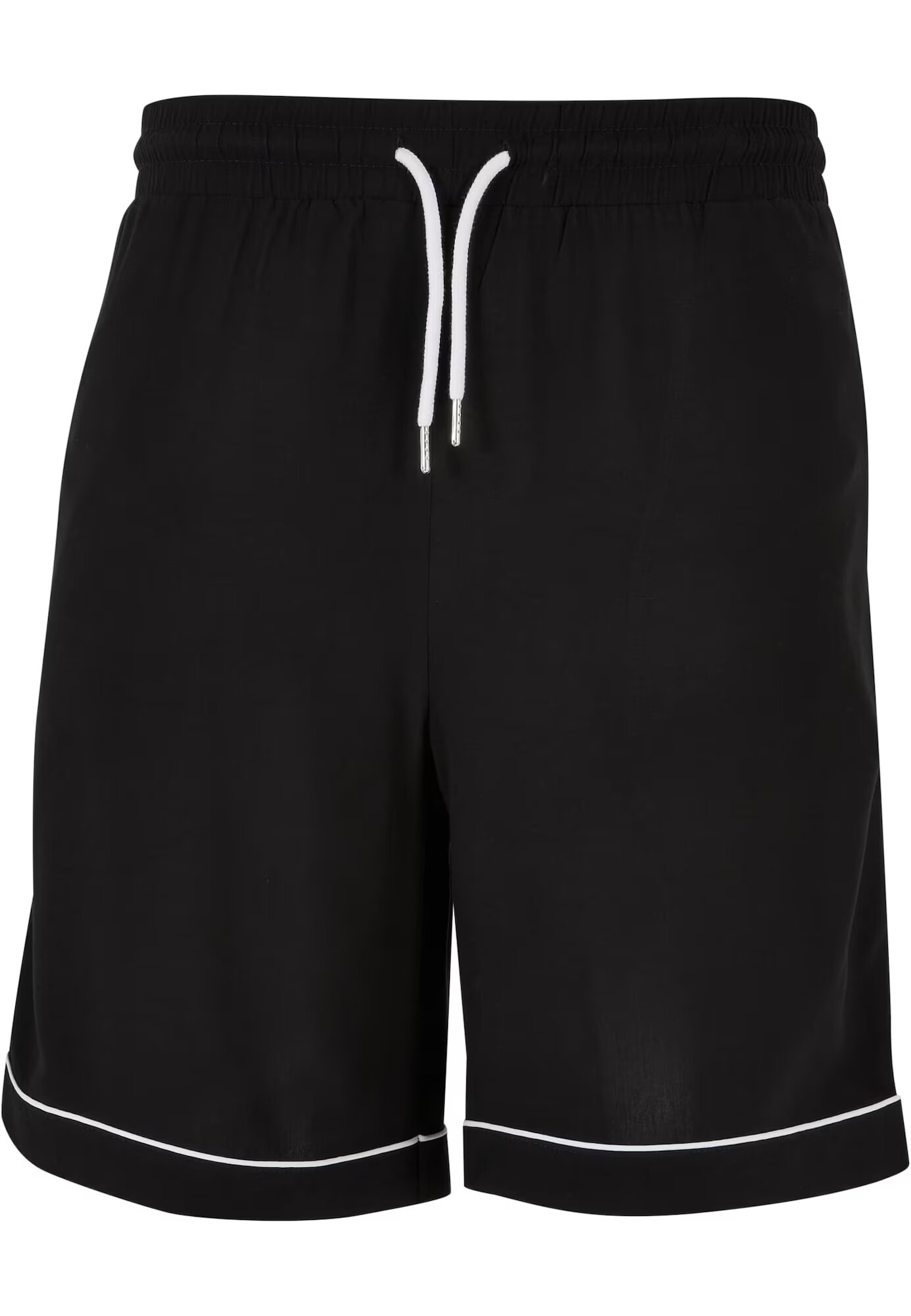 Urban Classics Pantaloni negru / alb - Pled.ro