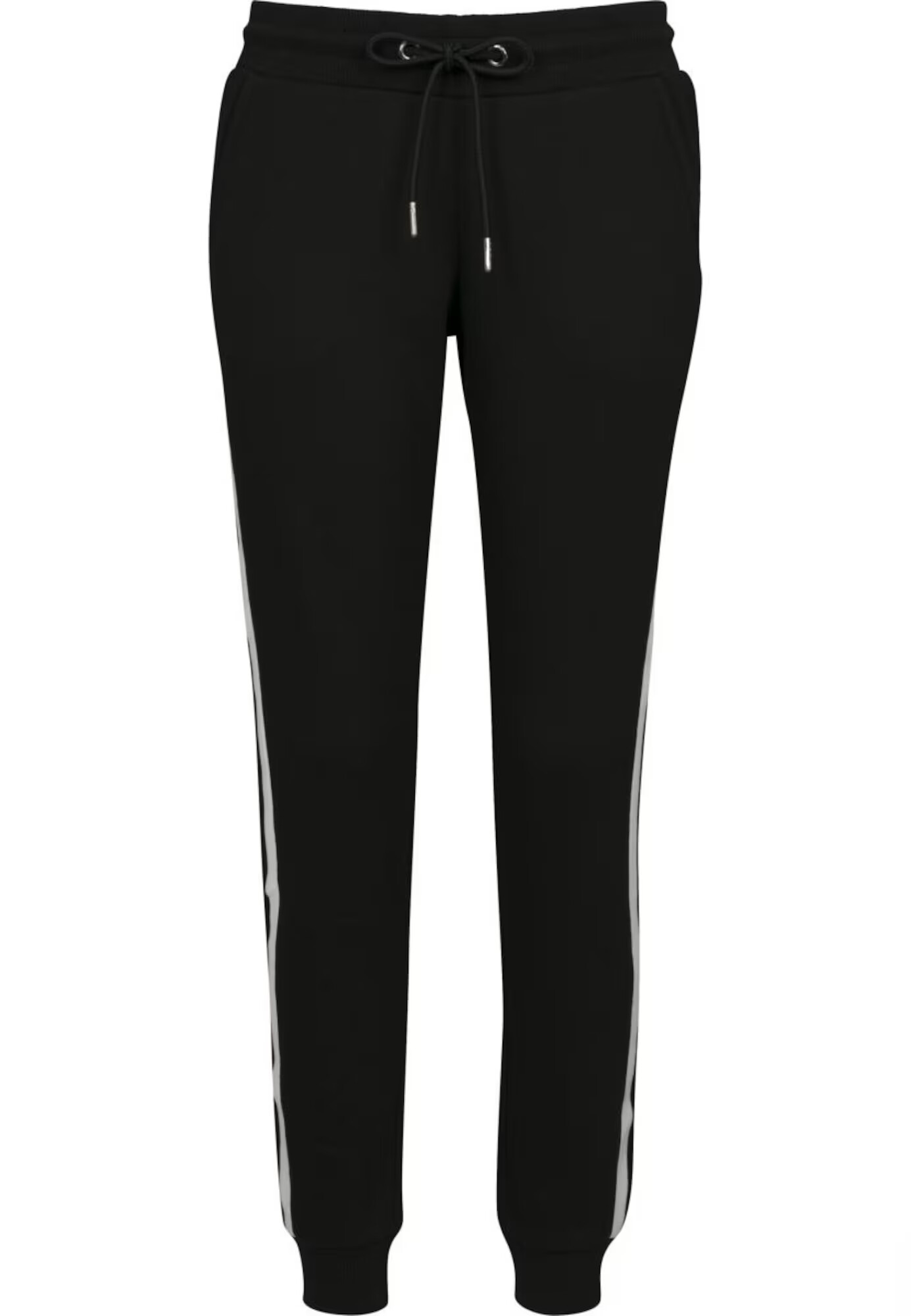 Urban Classics Pantaloni negru / alb - Pled.ro