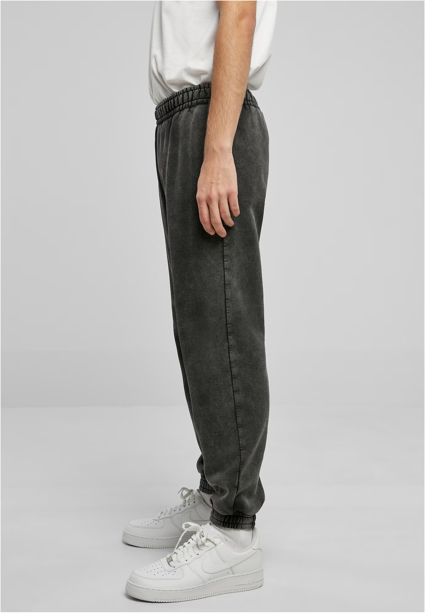 Urban Classics Pantaloni negru denim - Pled.ro