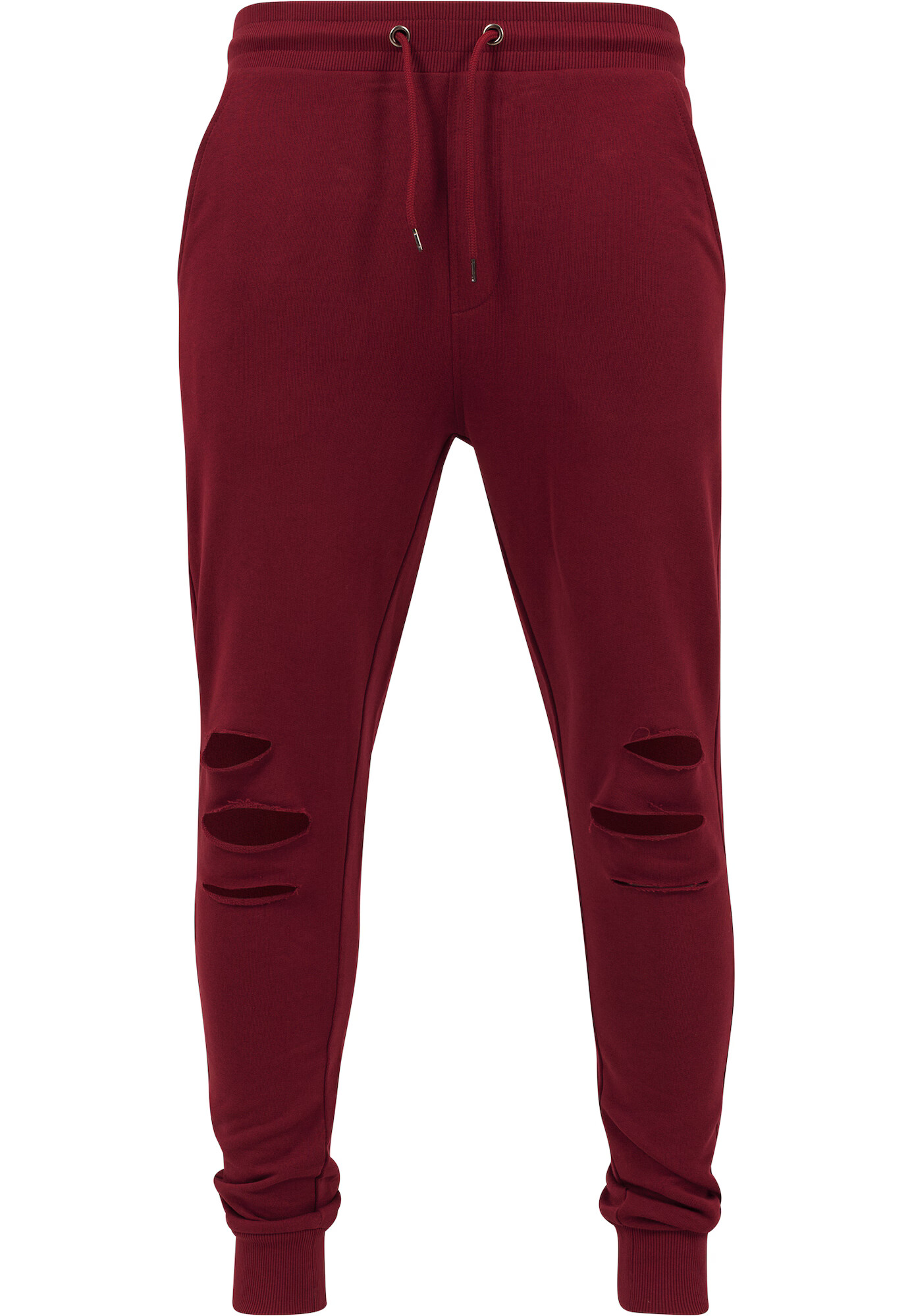 Urban Classics Pantaloni roșu burgundy - Pled.ro