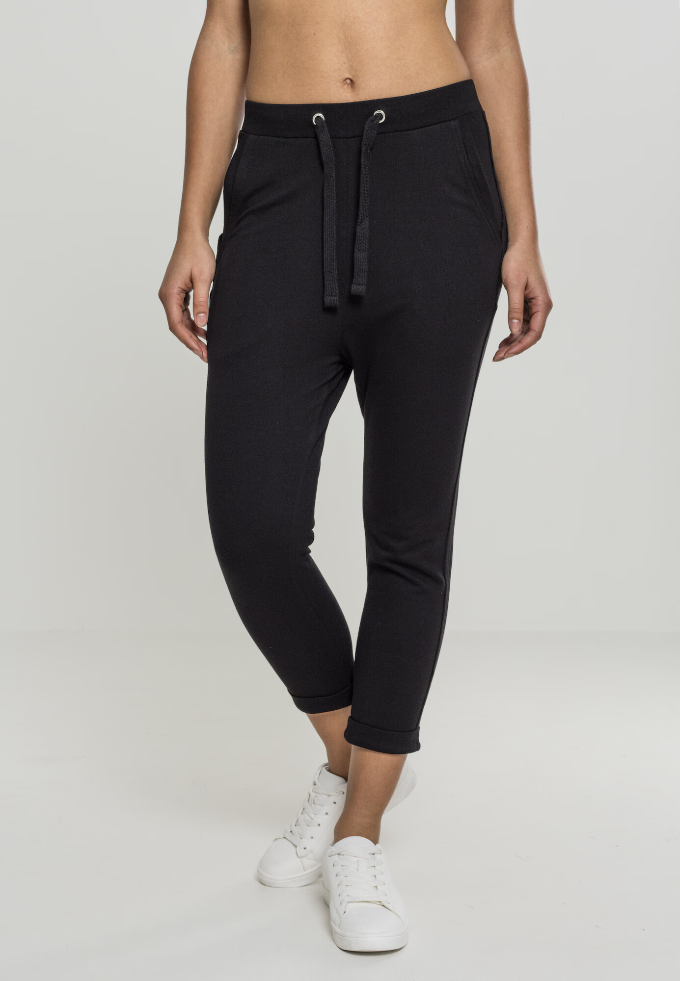 Urban Classics Pantaloni 'Terry' negru - Pled.ro