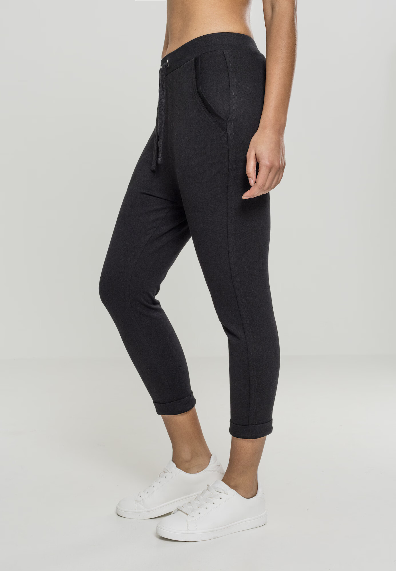 Urban Classics Pantaloni 'Terry' negru - Pled.ro