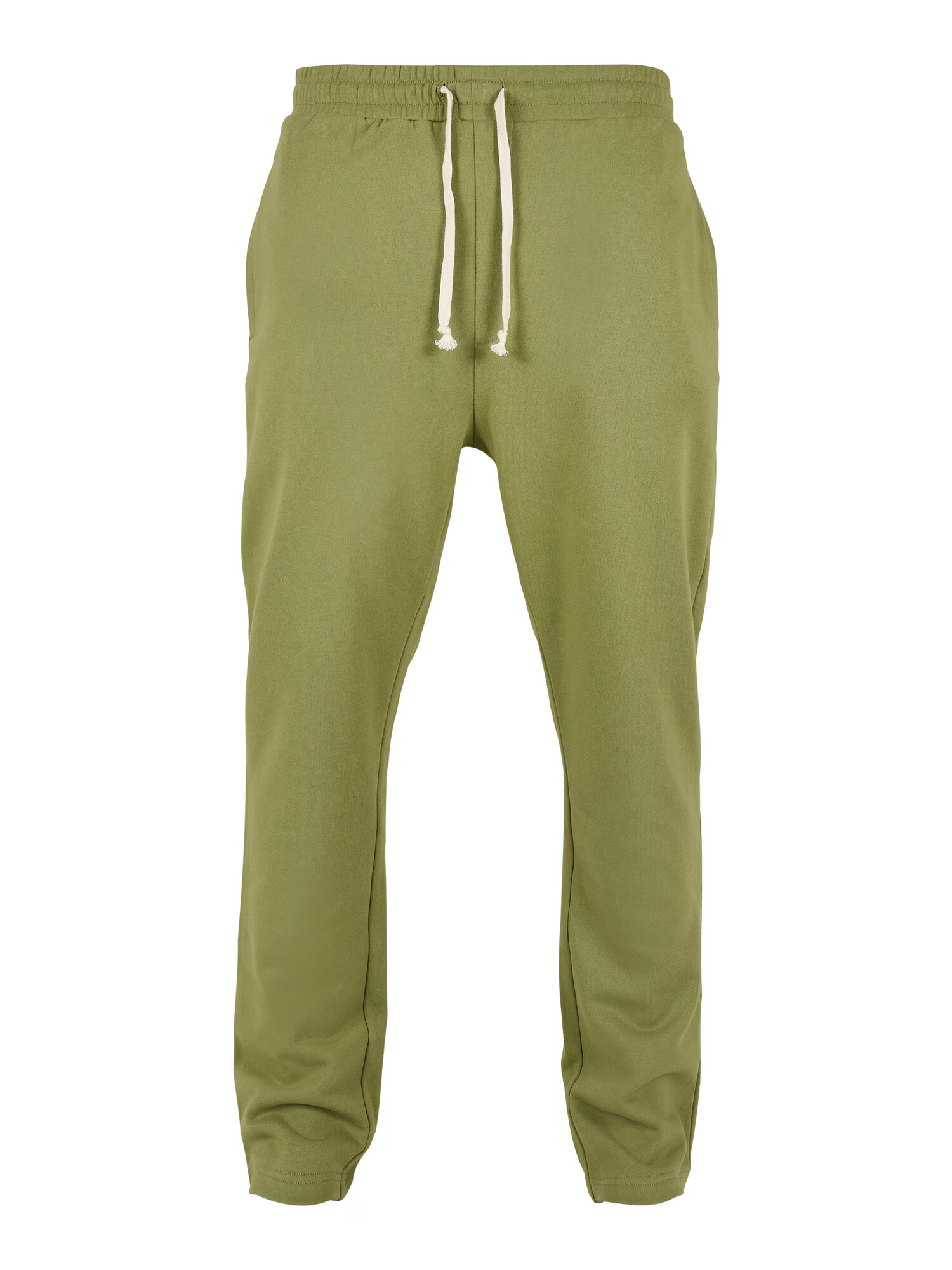 Urban Classics Pantaloni verde stuf / alb - Pled.ro