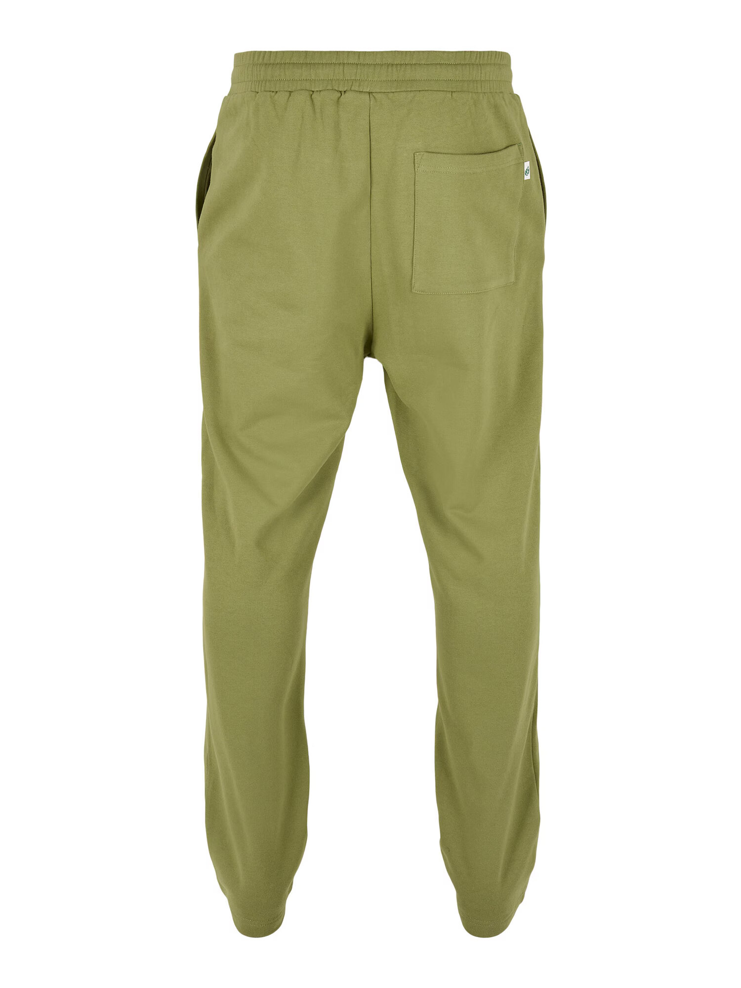 Urban Classics Pantaloni verde stuf / alb - Pled.ro