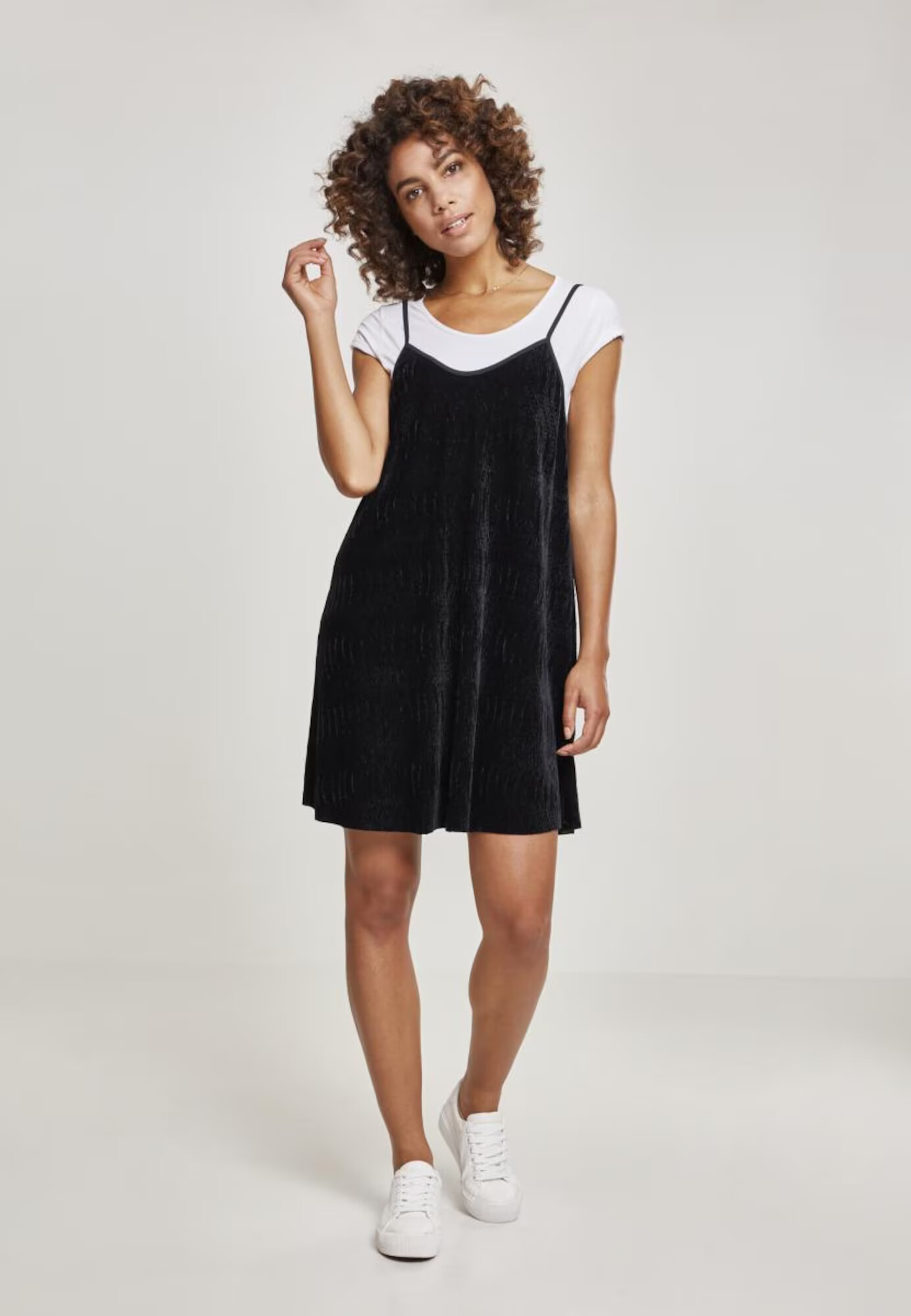 Urban Classics Rochie de vară negru - Pled.ro