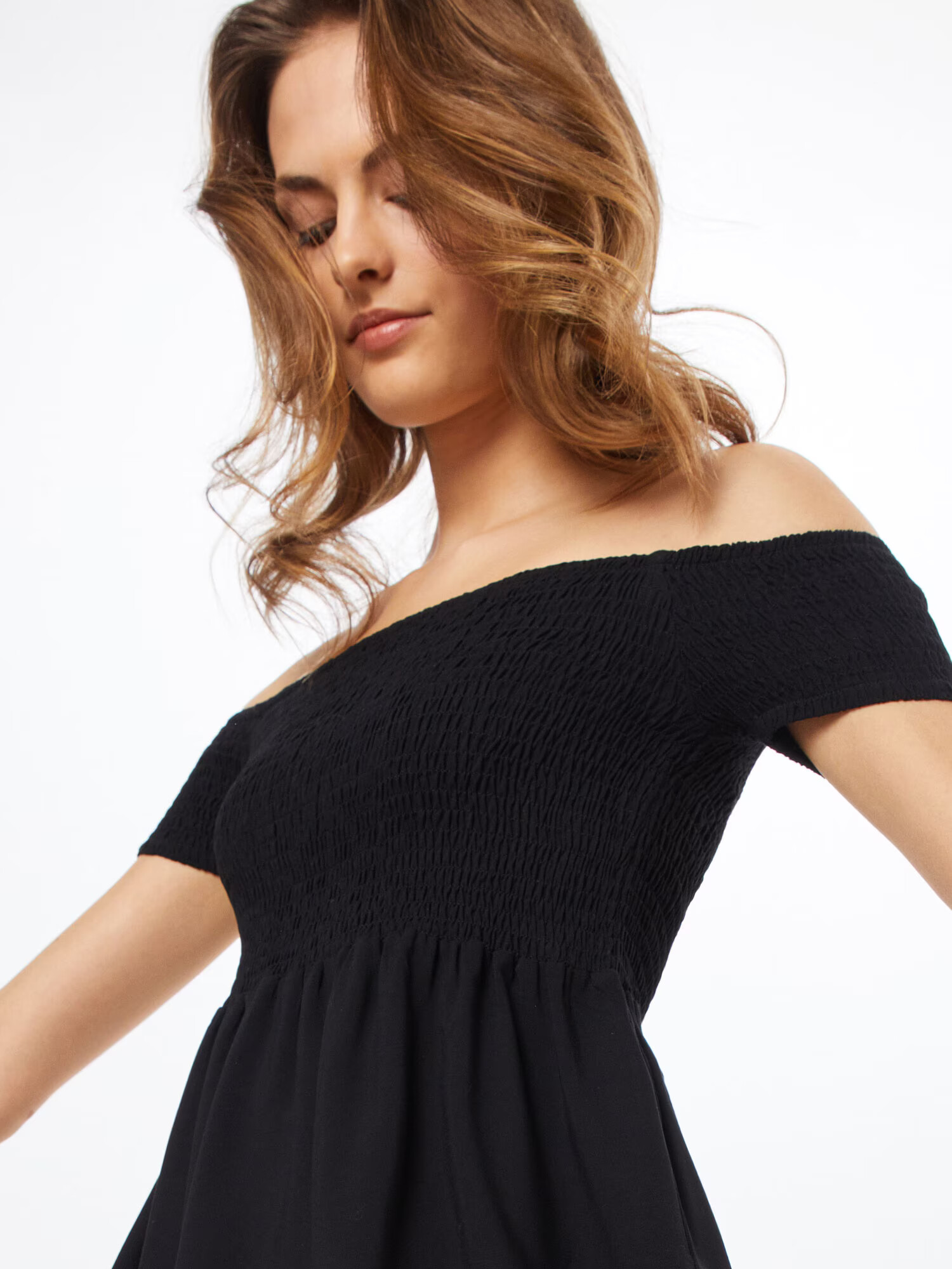 Urban Classics Rochie de vară negru - Pled.ro