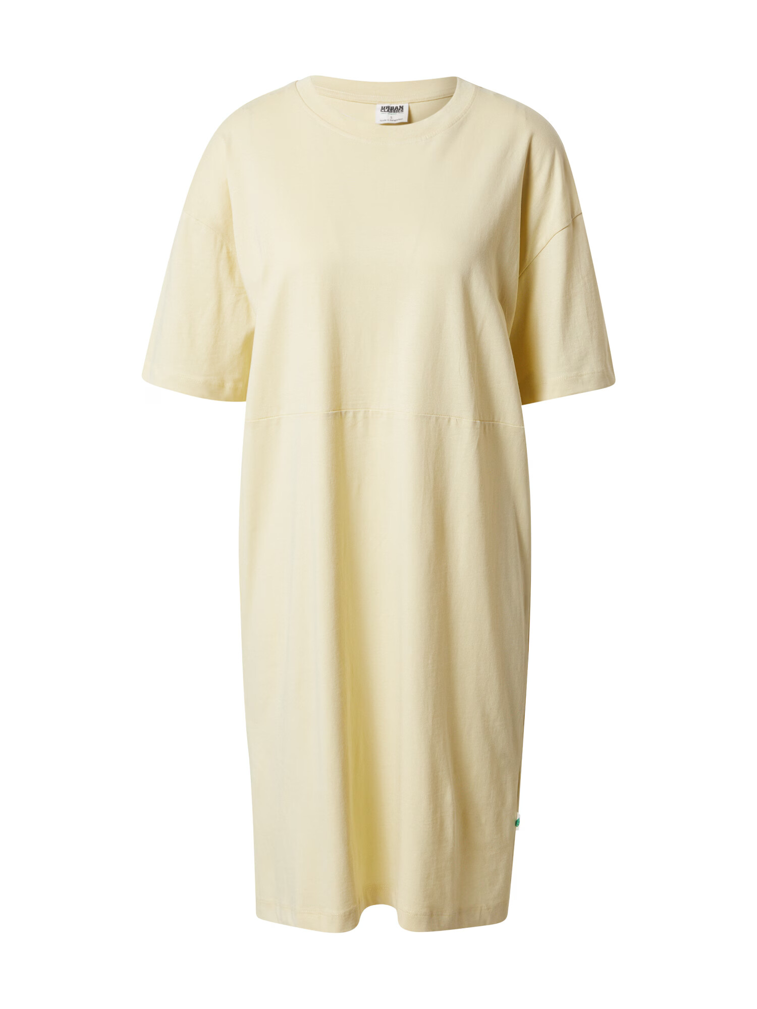 Urban Classics Rochie galben pastel - Pled.ro