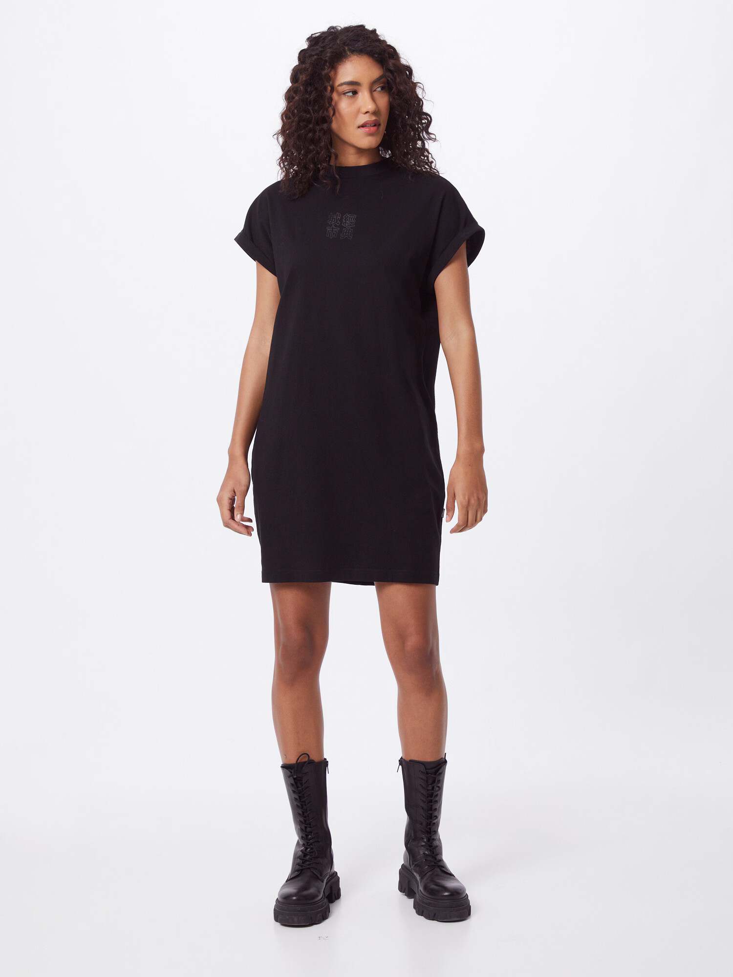 Urban Classics Rochie gri / negru - Pled.ro