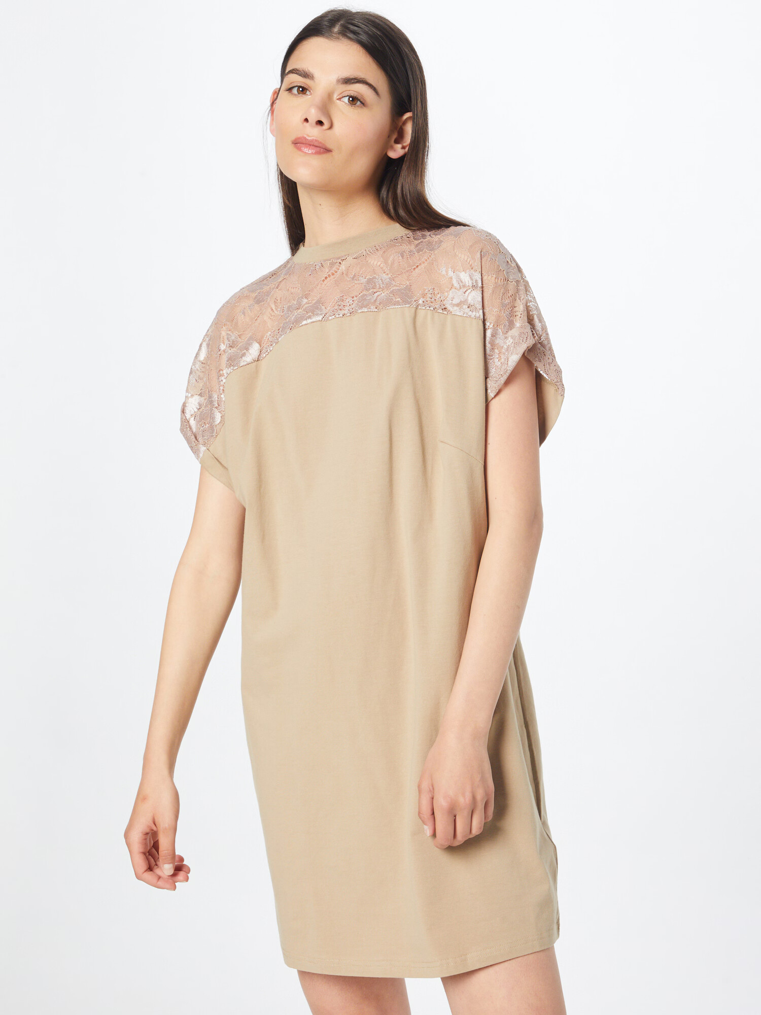 Urban Classics Rochie gri taupe - Pled.ro