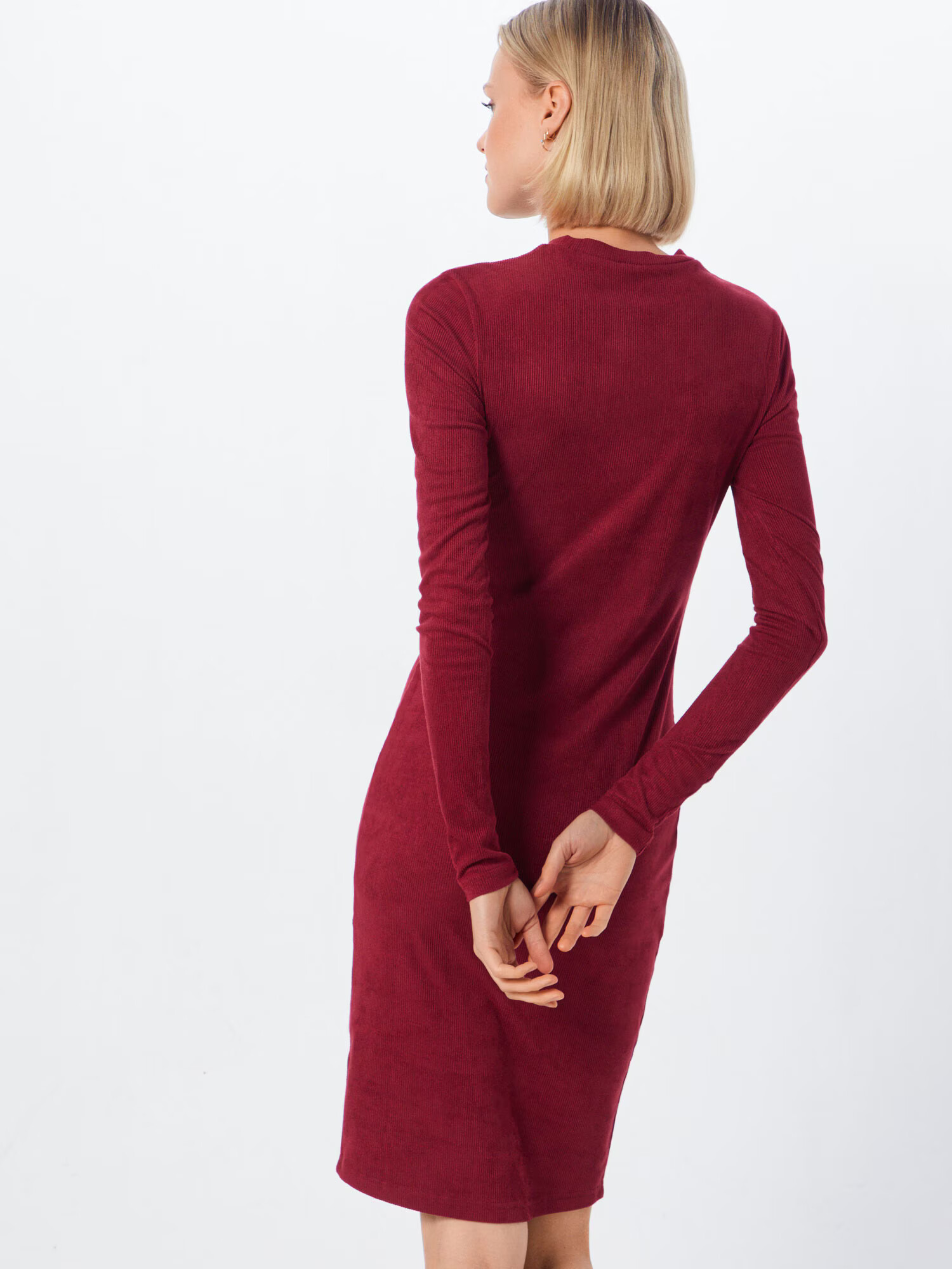 Urban Classics Rochie roșu burgundy - Pled.ro