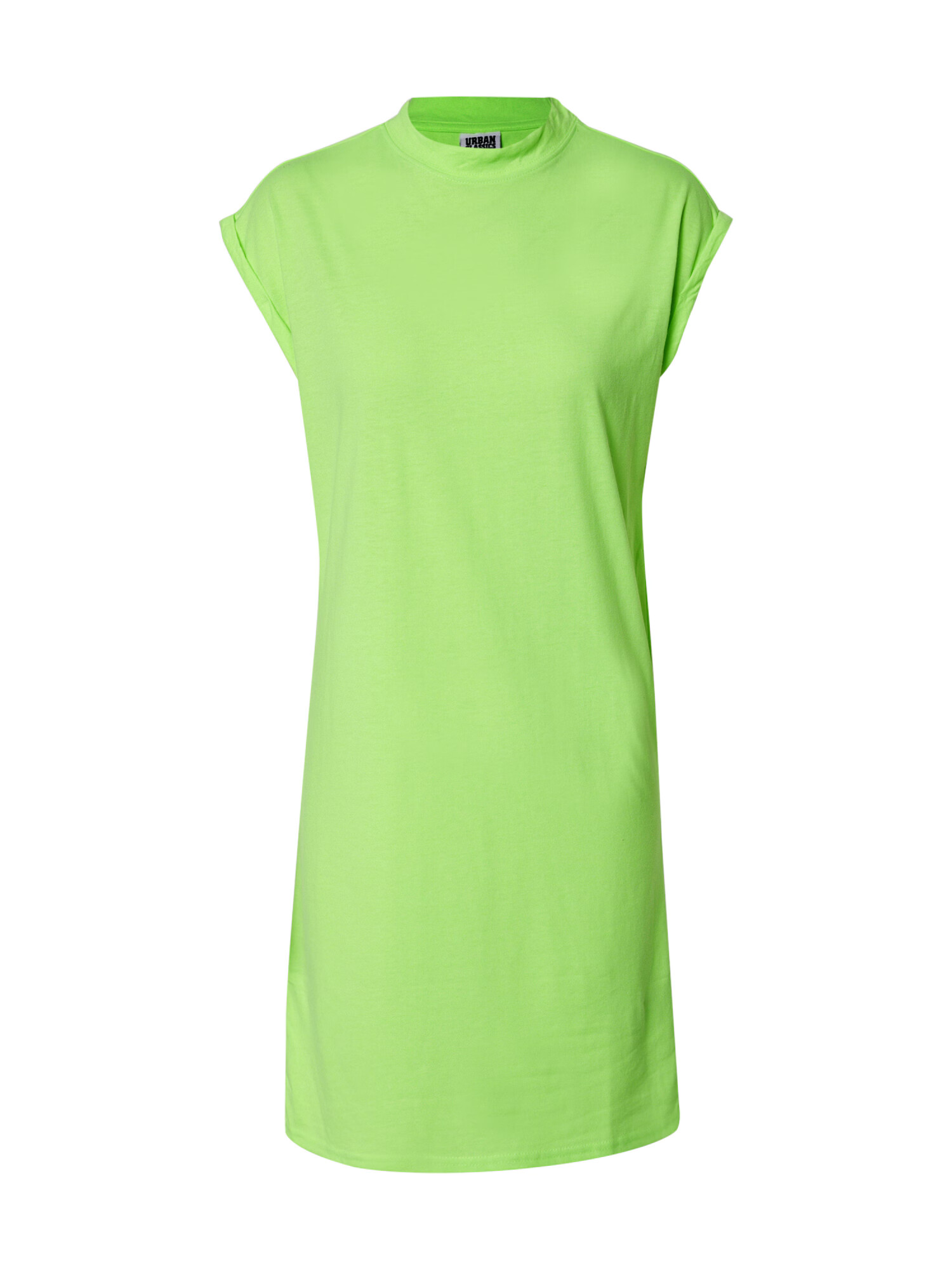 Urban Classics Rochie verde limetă - Pled.ro