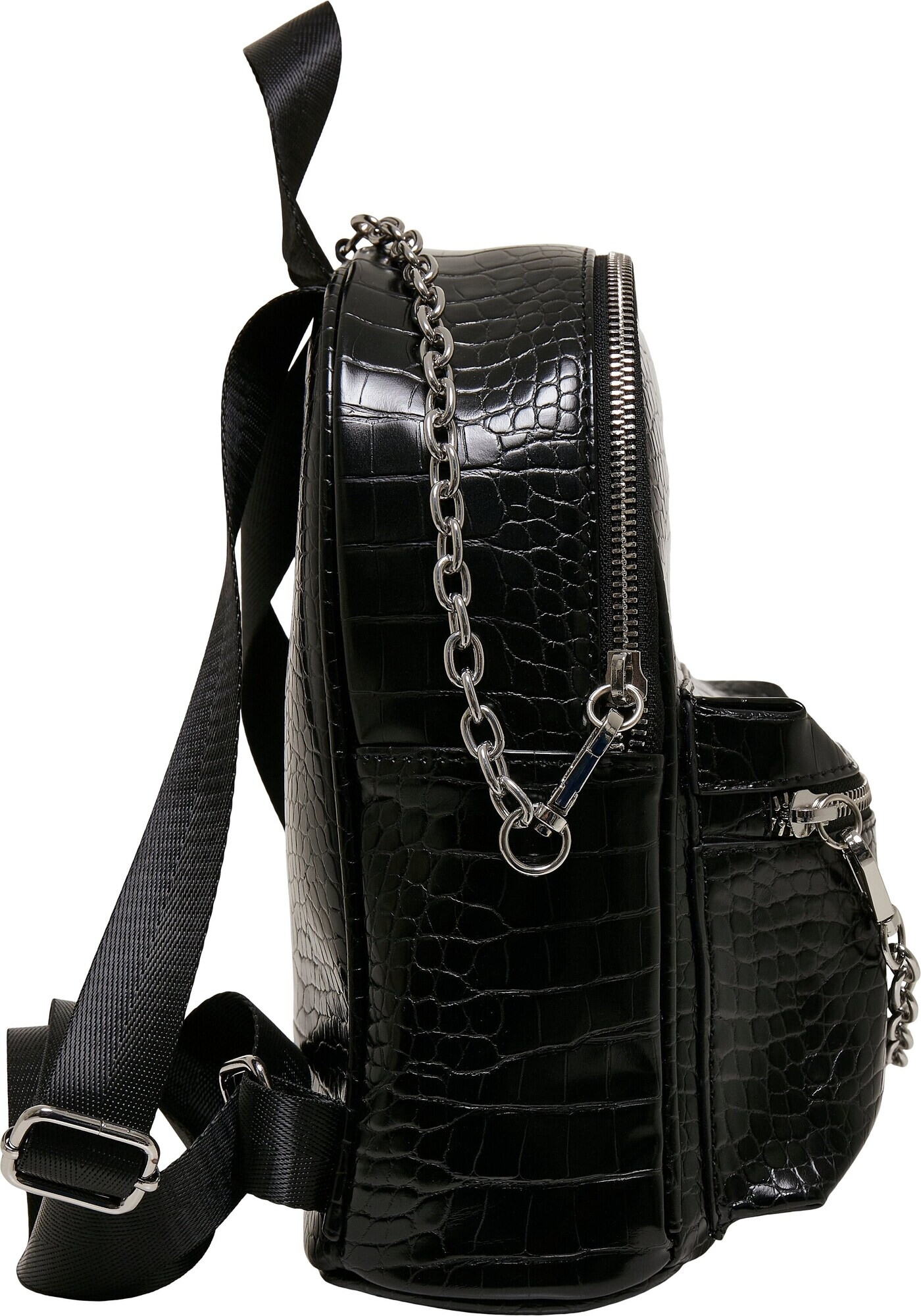 Urban Classics Rucsac negru / argintiu - Pled.ro