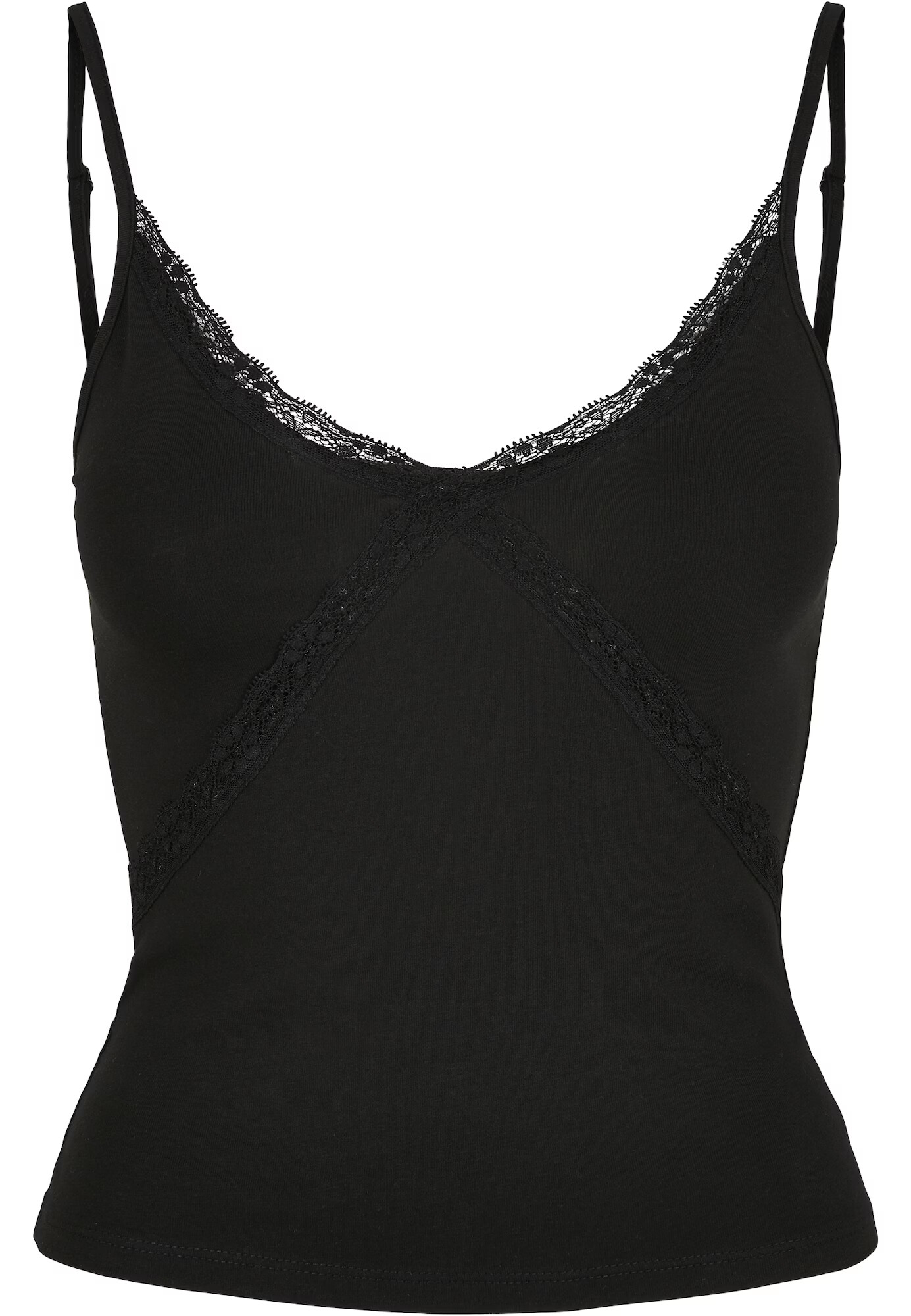 Urban Classics Top negru - Pled.ro