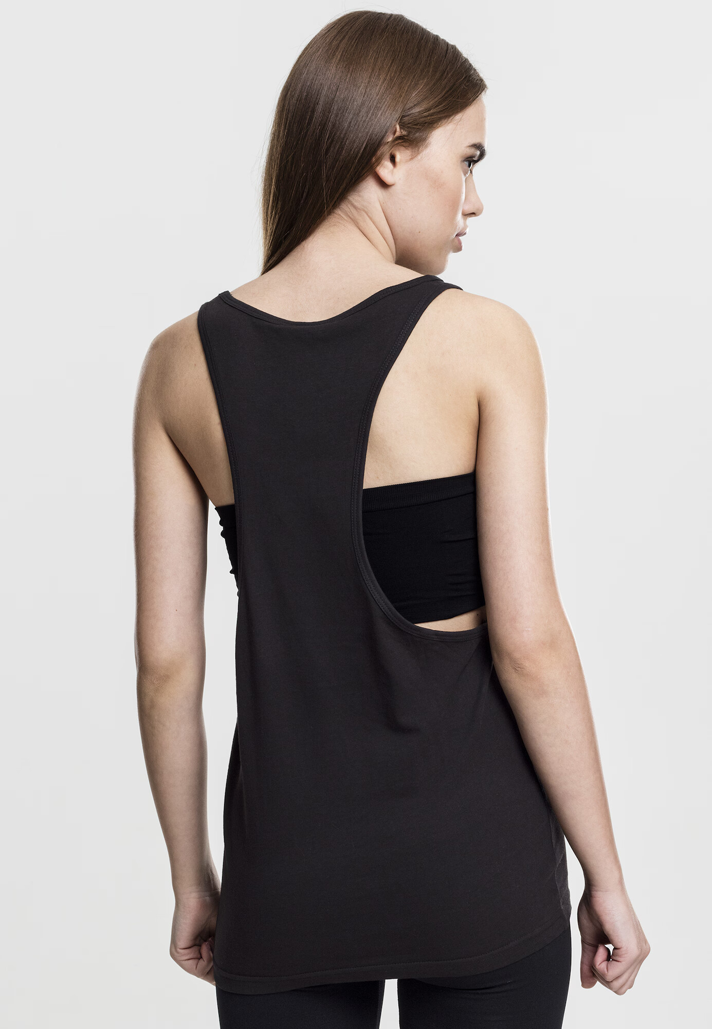 Urban Classics Top negru - Pled.ro