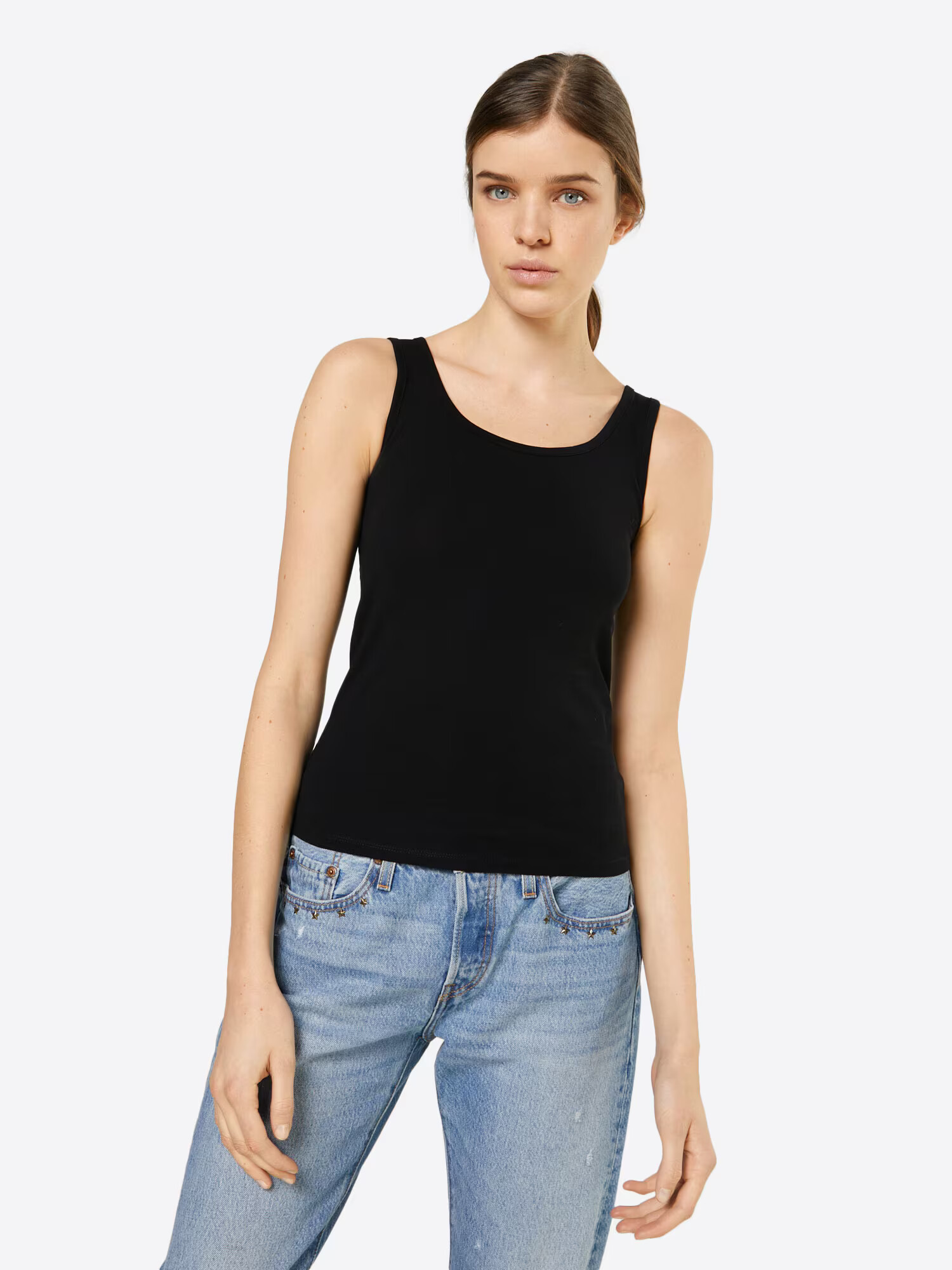 Urban Classics Top negru - Pled.ro