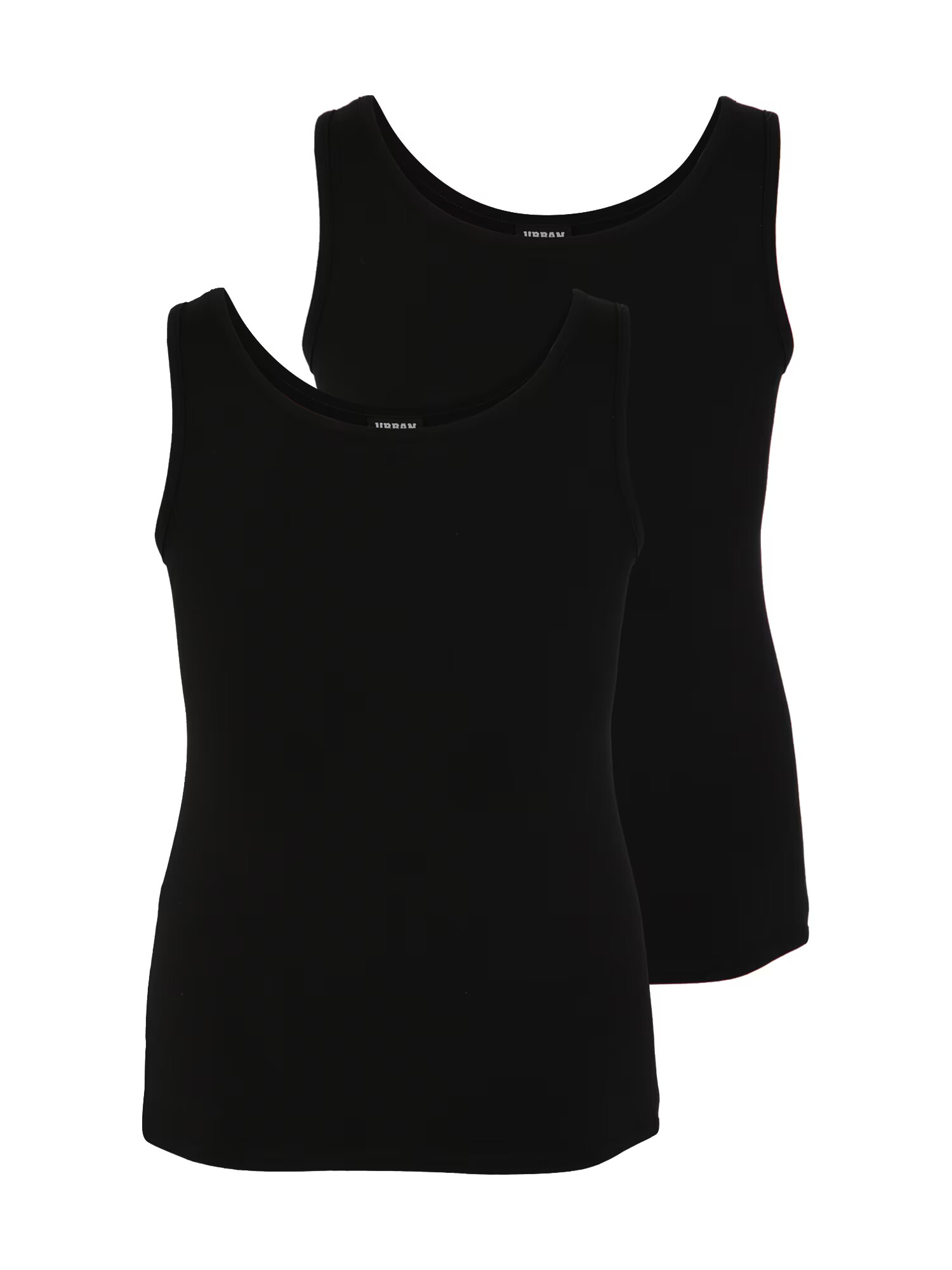 Urban Classics Top negru - Pled.ro