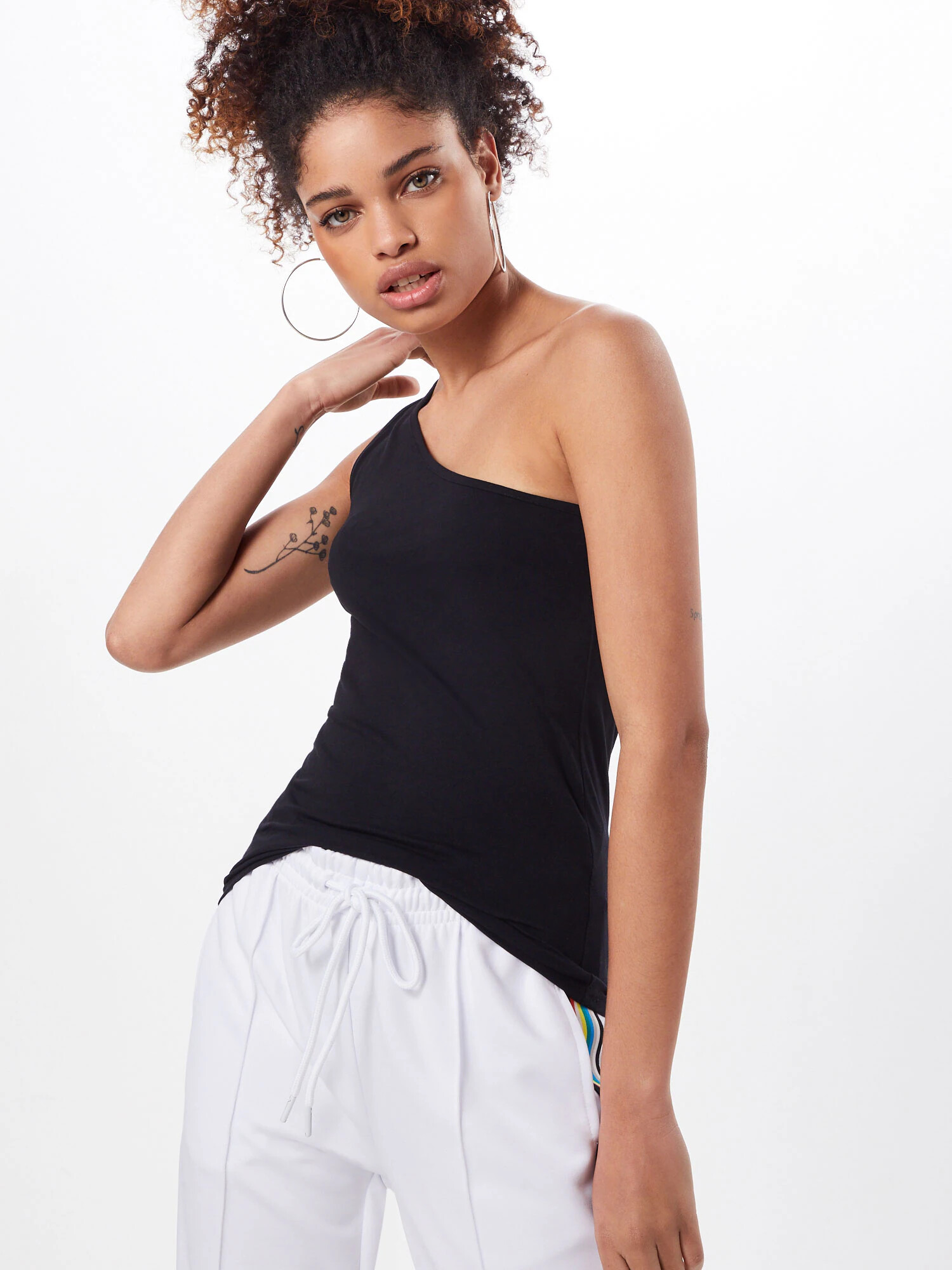 Urban Classics Top negru - Pled.ro