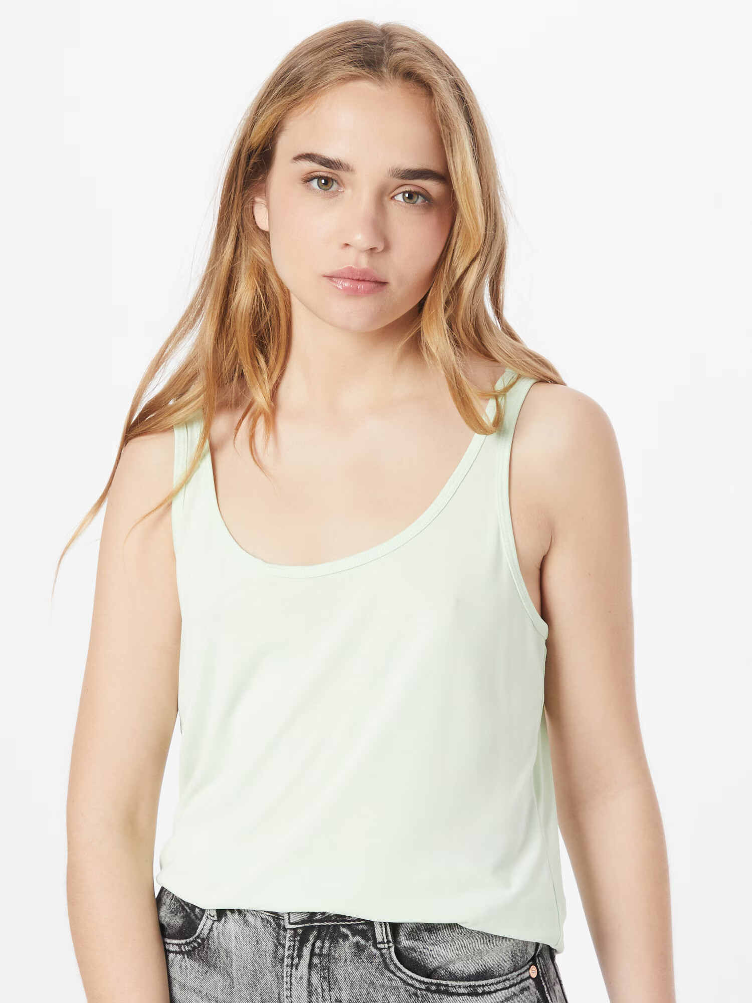 Urban Classics Top verde pastel - Pled.ro