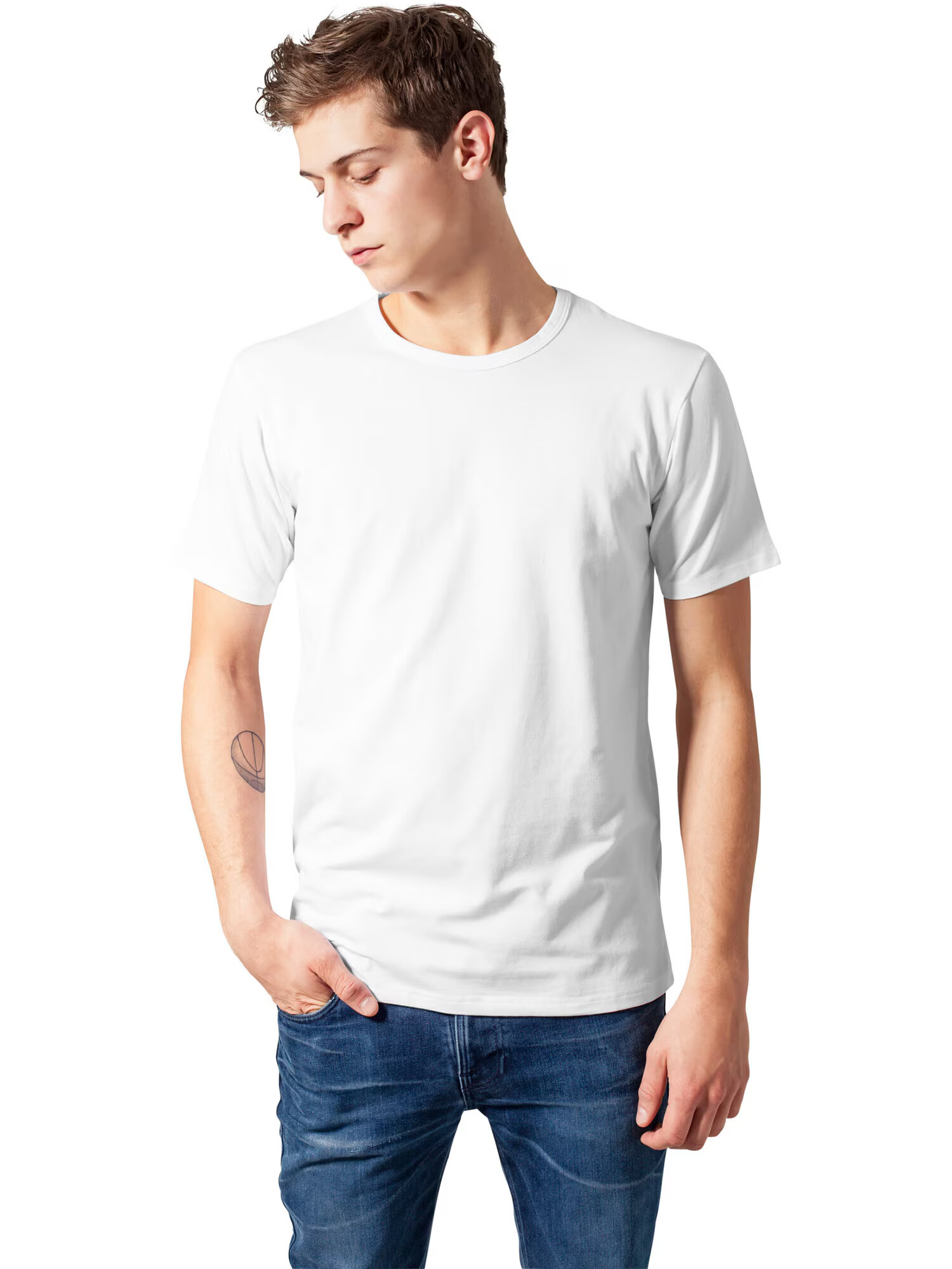 Urban Classics Tricou alb - Pled.ro