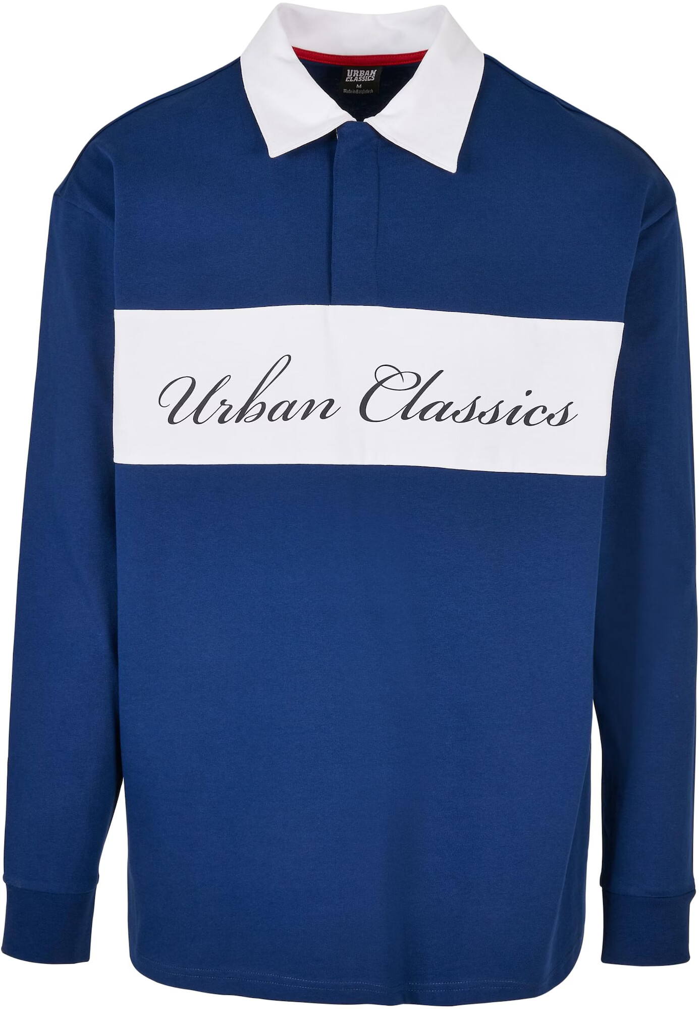 Urban Classics Tricou albastru / negru / alb - Pled.ro