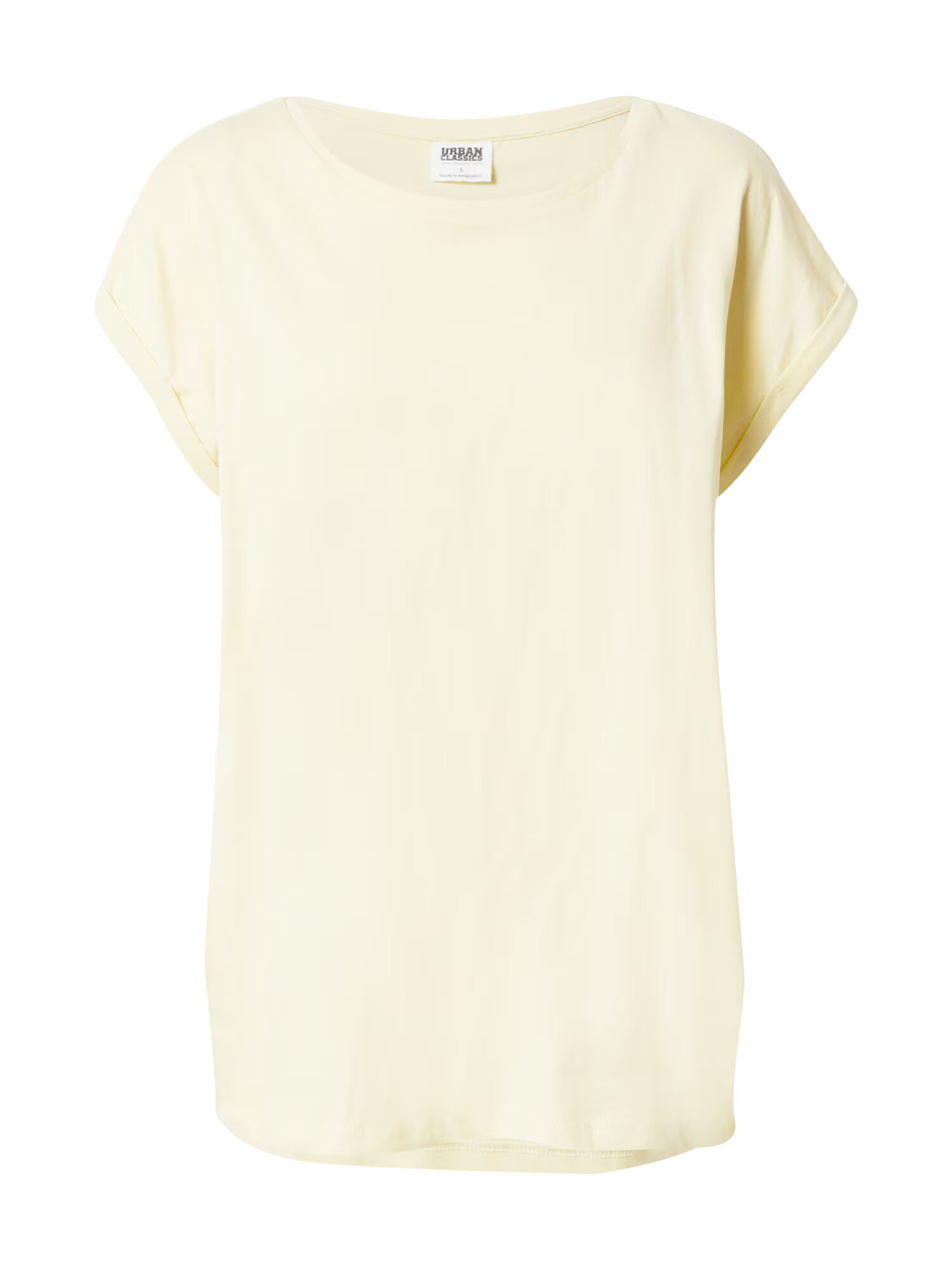 Urban Classics Tricou galben pastel - Pled.ro