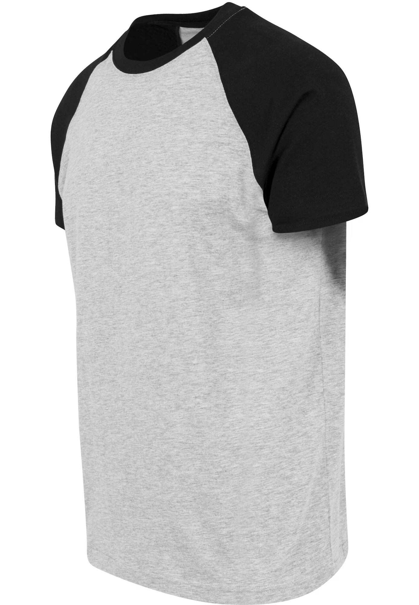 Urban Classics Tricou gri amestecat / negru - Pled.ro