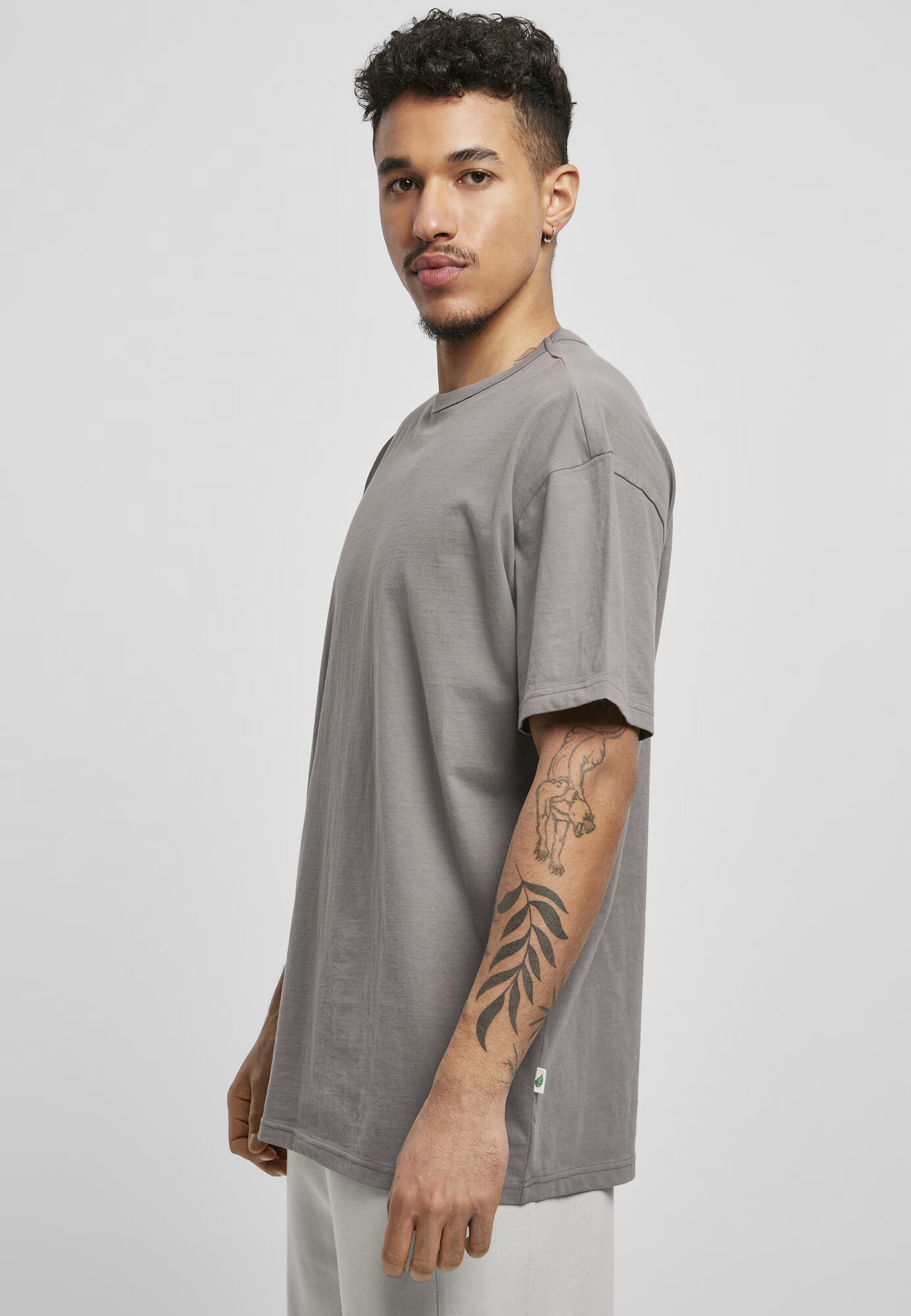 Urban Classics Tricou gri fumuriu - Pled.ro