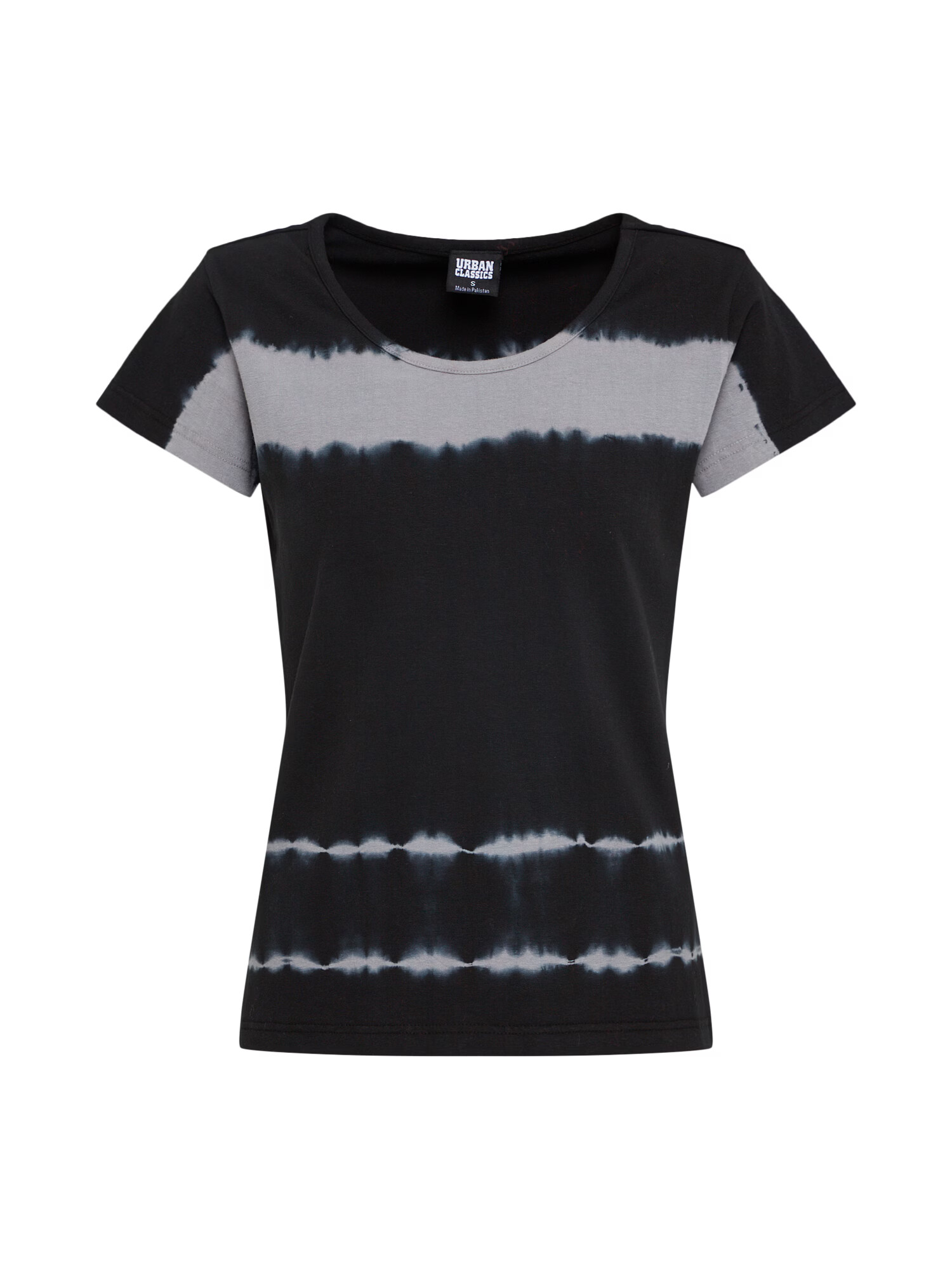 Urban Classics Tricou gri fumuriu / negru - Pled.ro