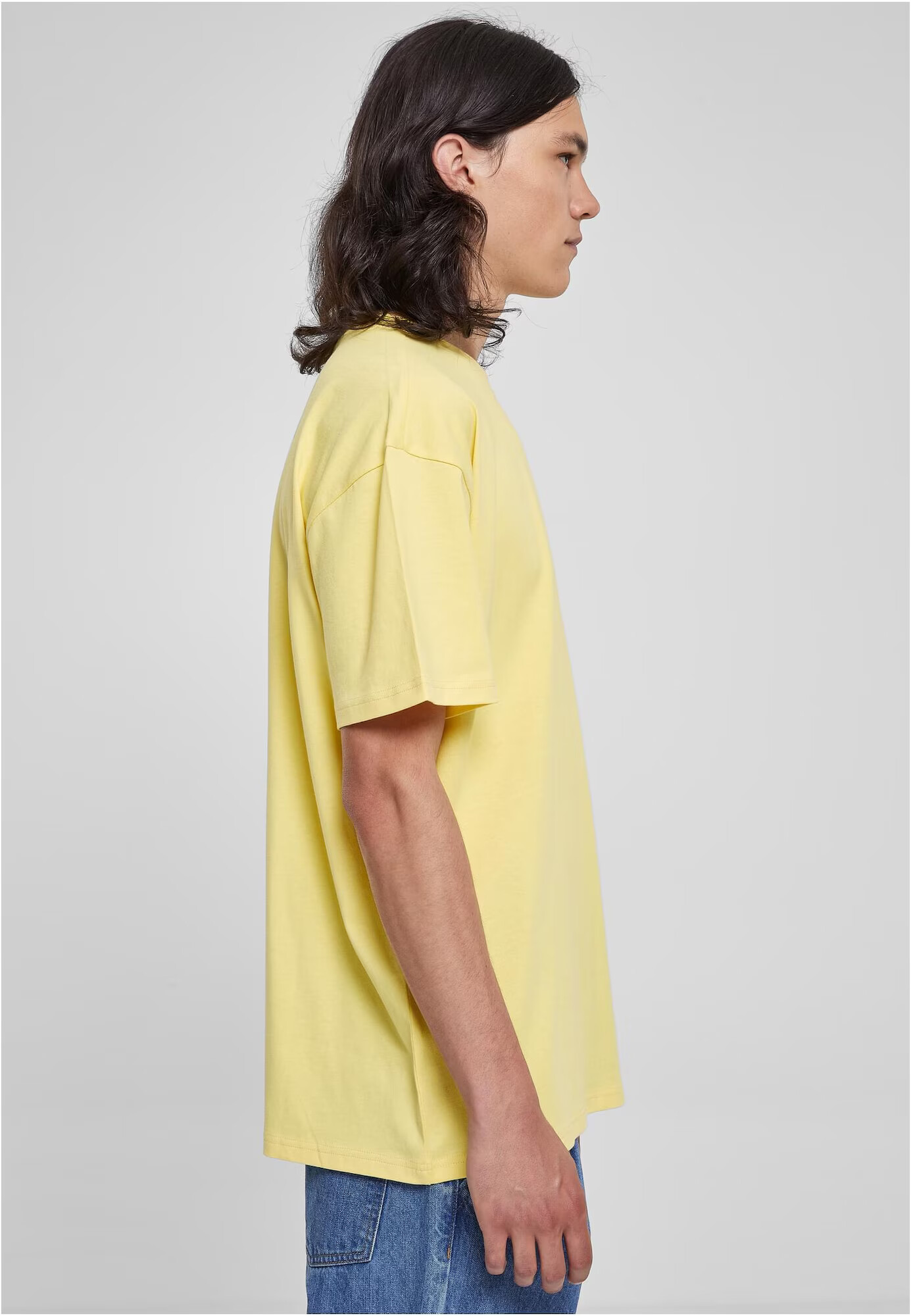 Urban Classics Tricou 'Heavy Oversized Tee' galben deschis - Pled.ro