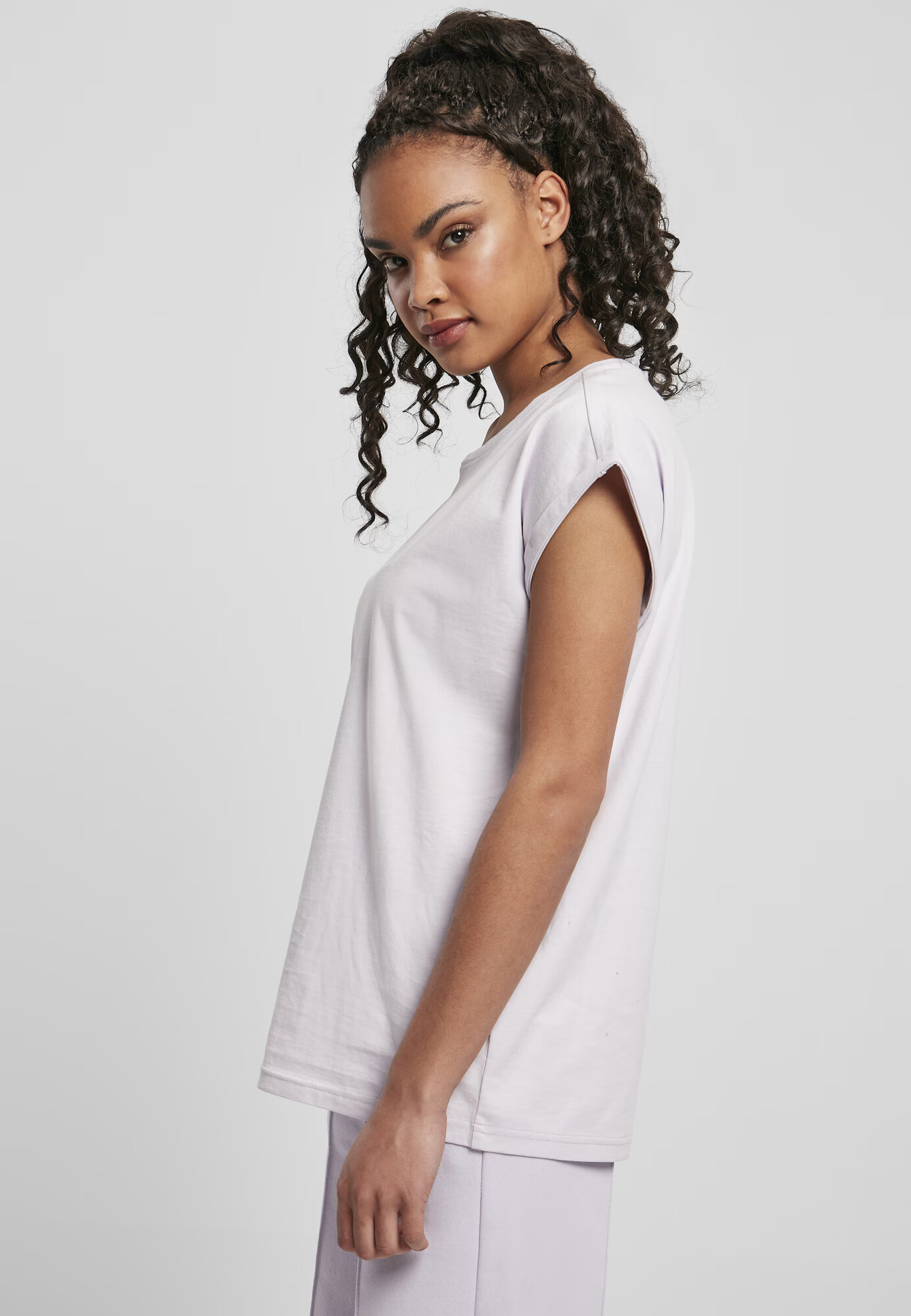 Urban Classics Tricou mov pastel - Pled.ro