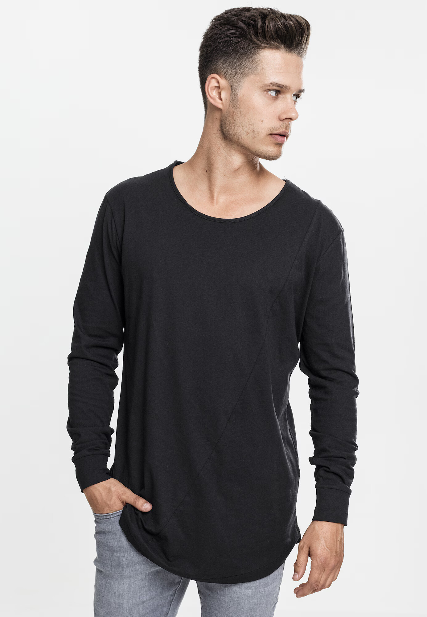 Urban Classics Tricou negru - Pled.ro