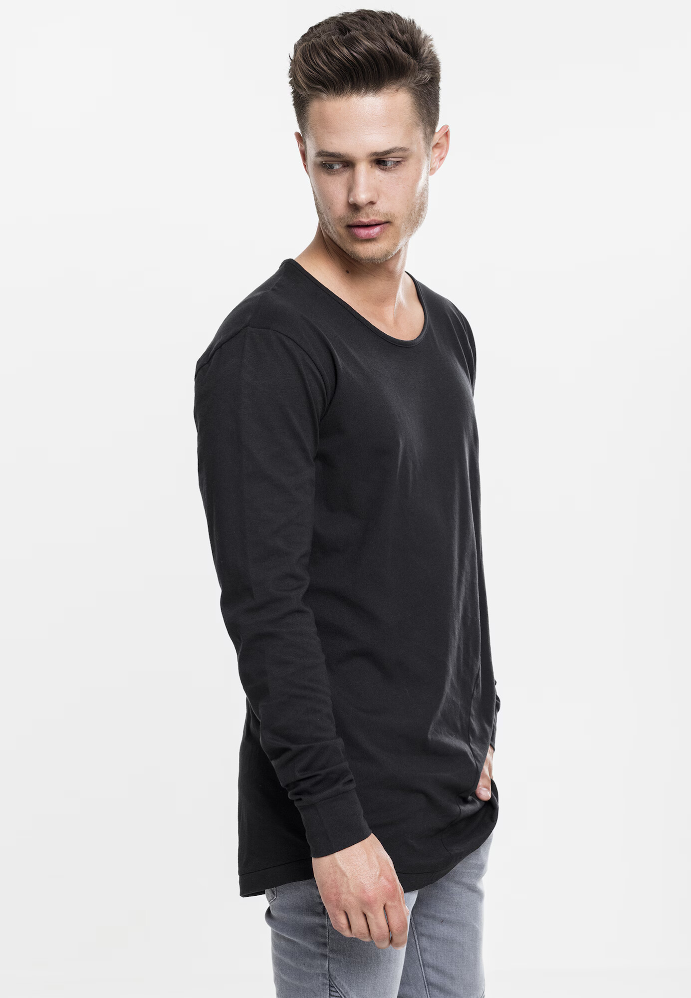 Urban Classics Tricou negru - Pled.ro