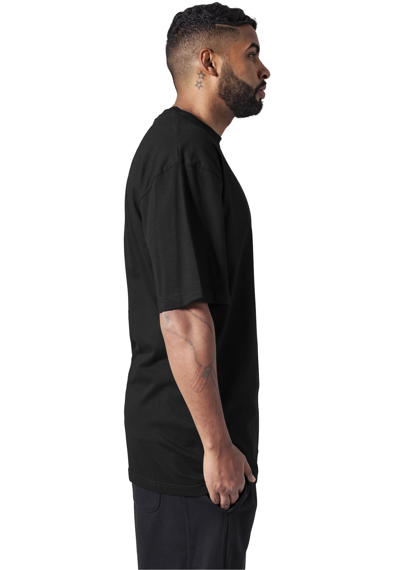 Urban Classics Tricou negru - Pled.ro