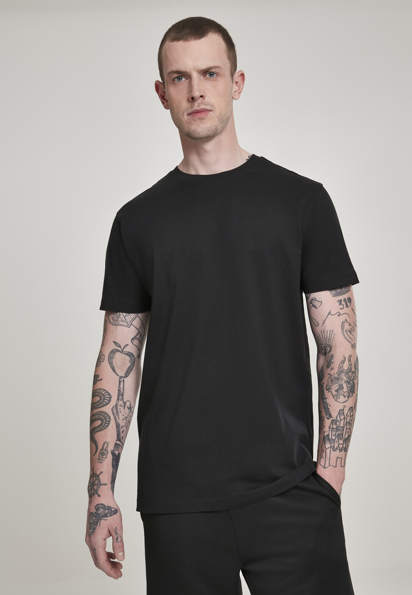 Urban Classics Tricou negru - Pled.ro