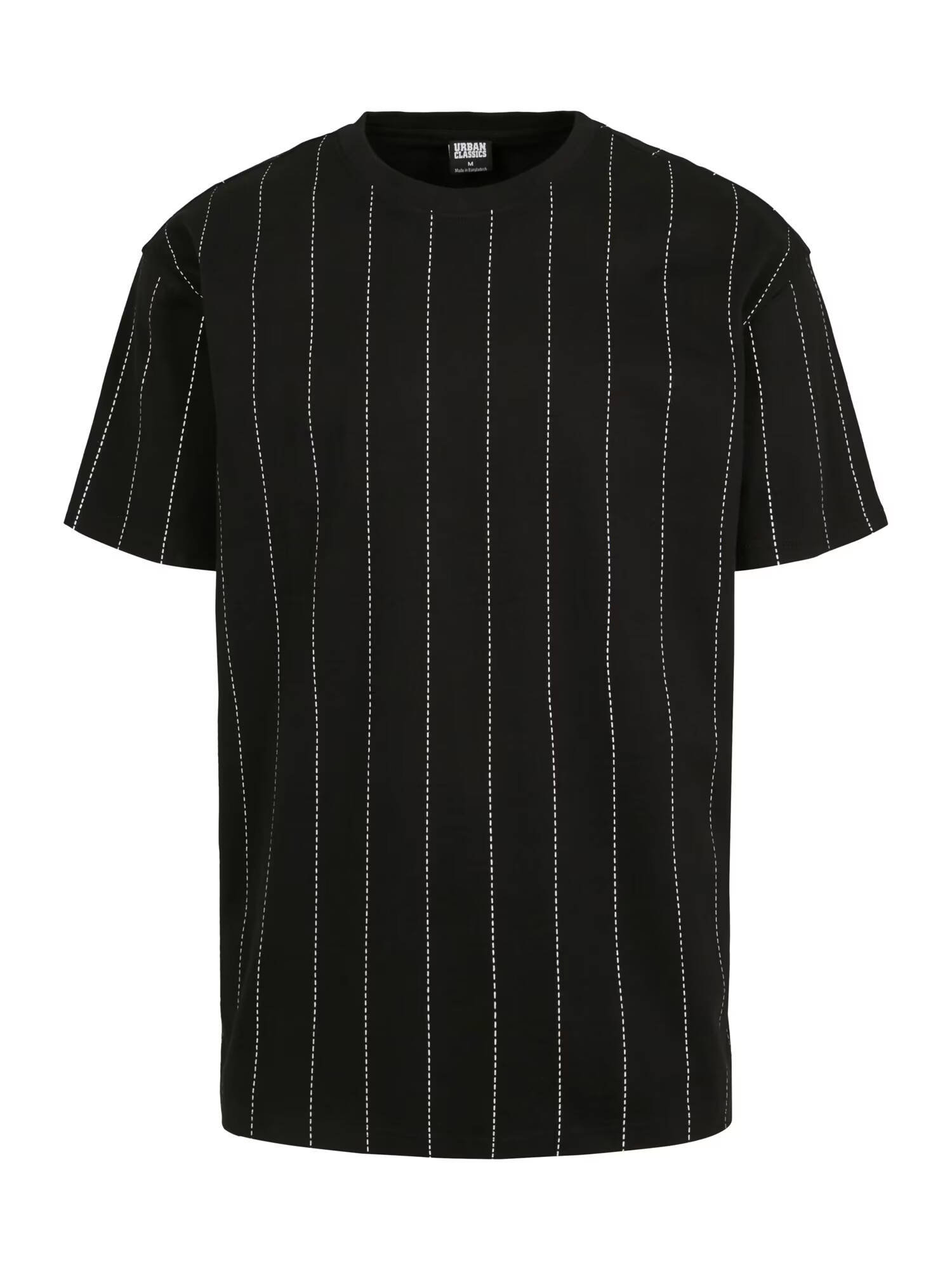 Urban Classics Tricou negru / alb - Pled.ro