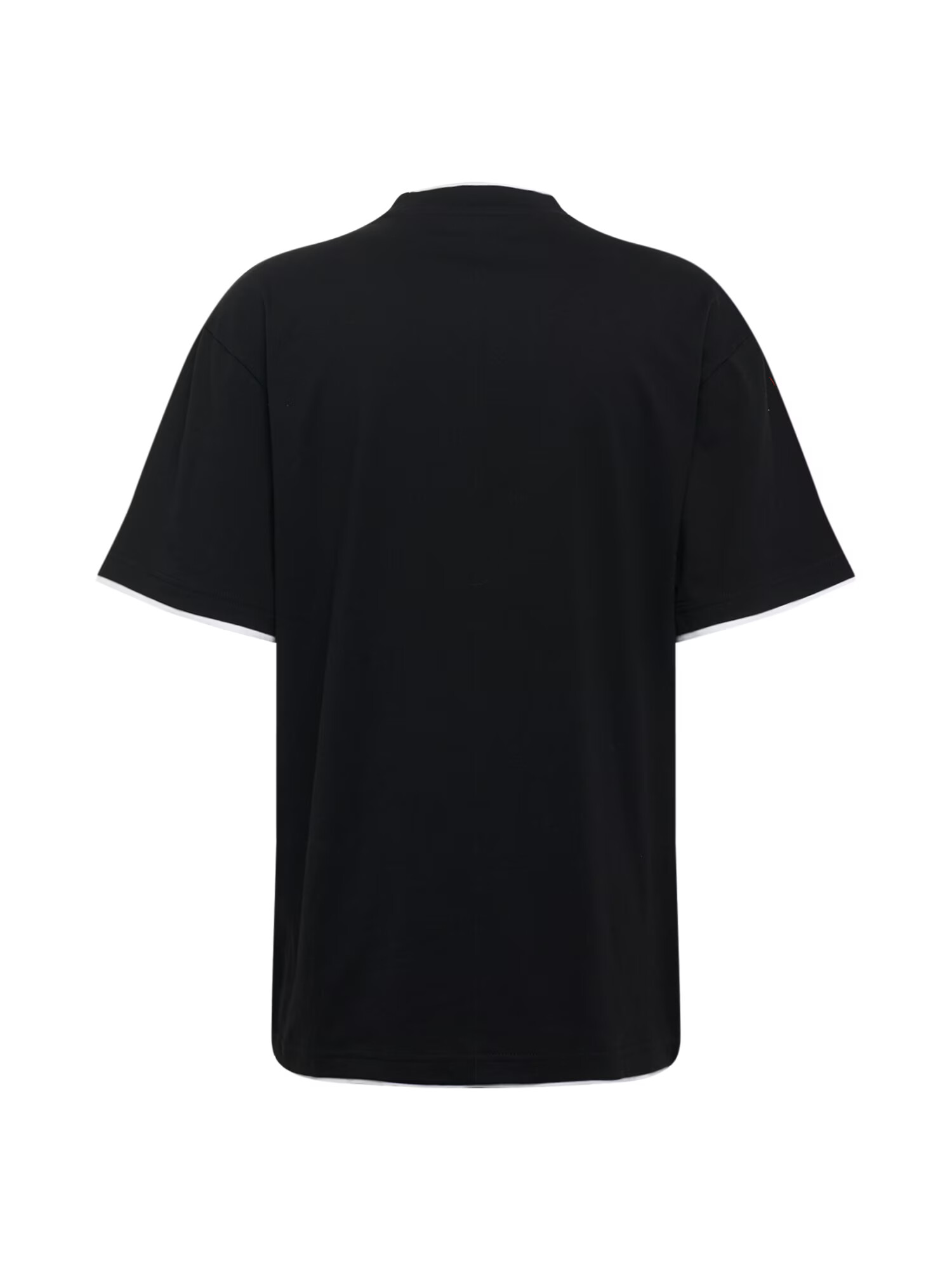 Urban Classics Tricou negru / alb - Pled.ro