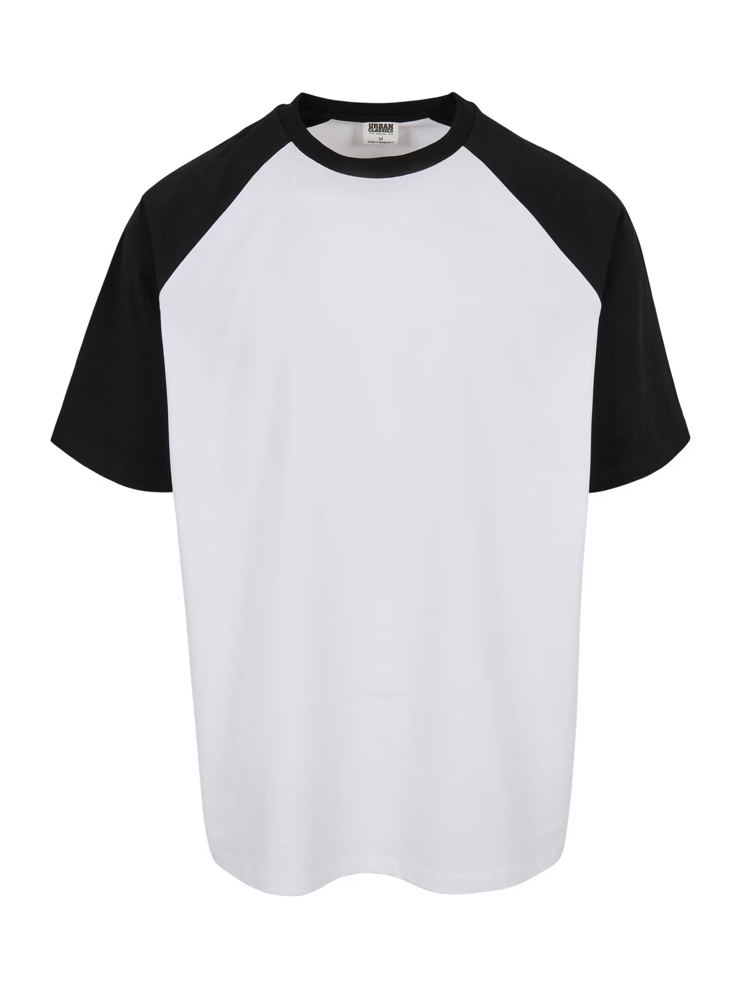 Urban Classics Tricou negru / alb - Pled.ro