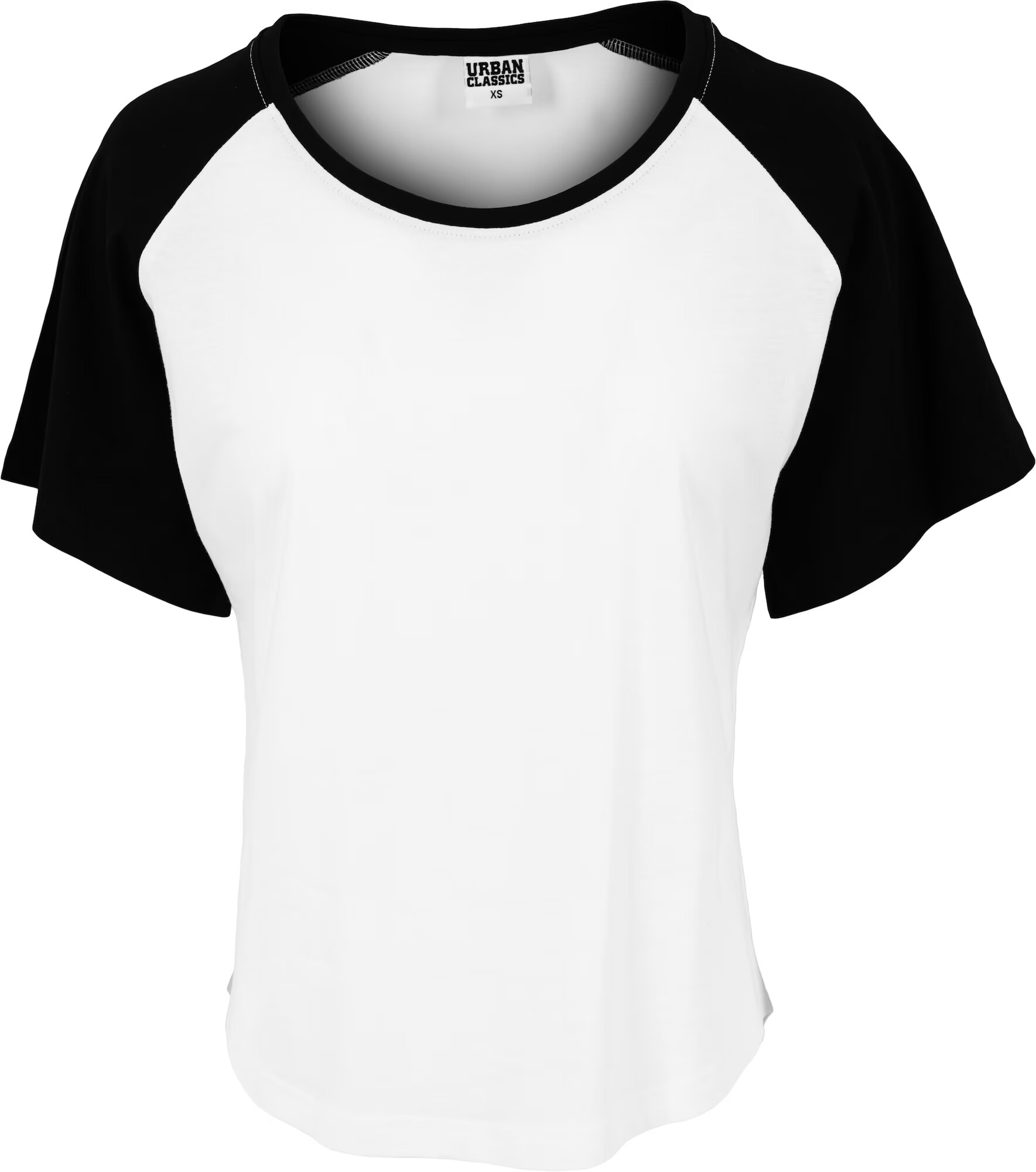 Urban Classics Tricou negru / alb - Pled.ro