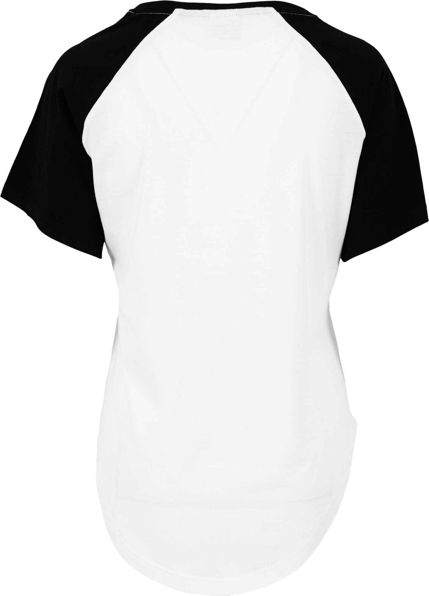 Urban Classics Tricou negru / alb - Pled.ro