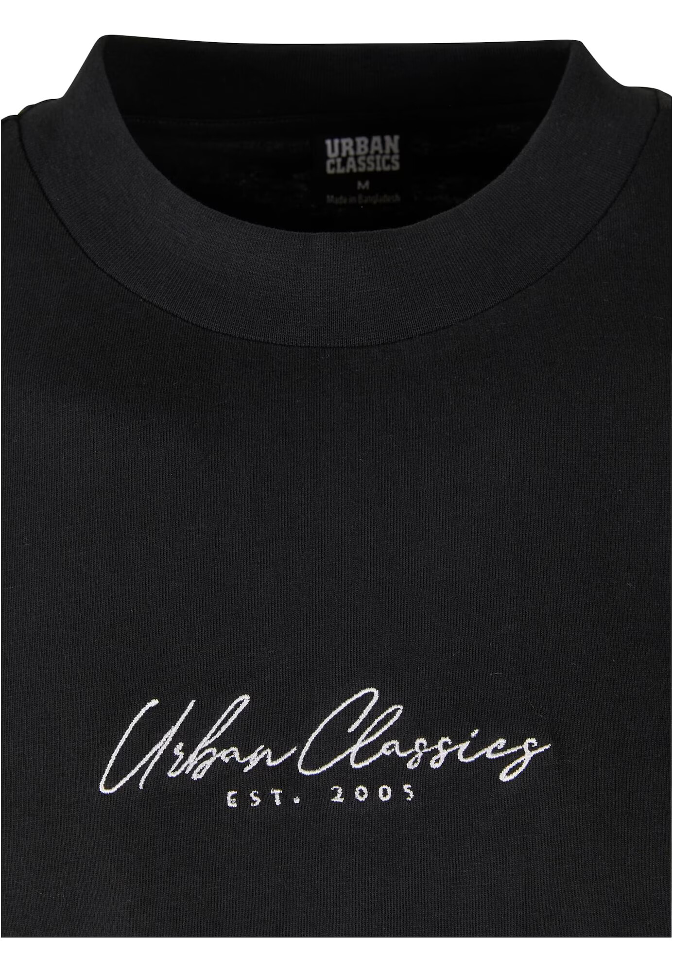 Urban Classics Tricou negru / alb - Pled.ro