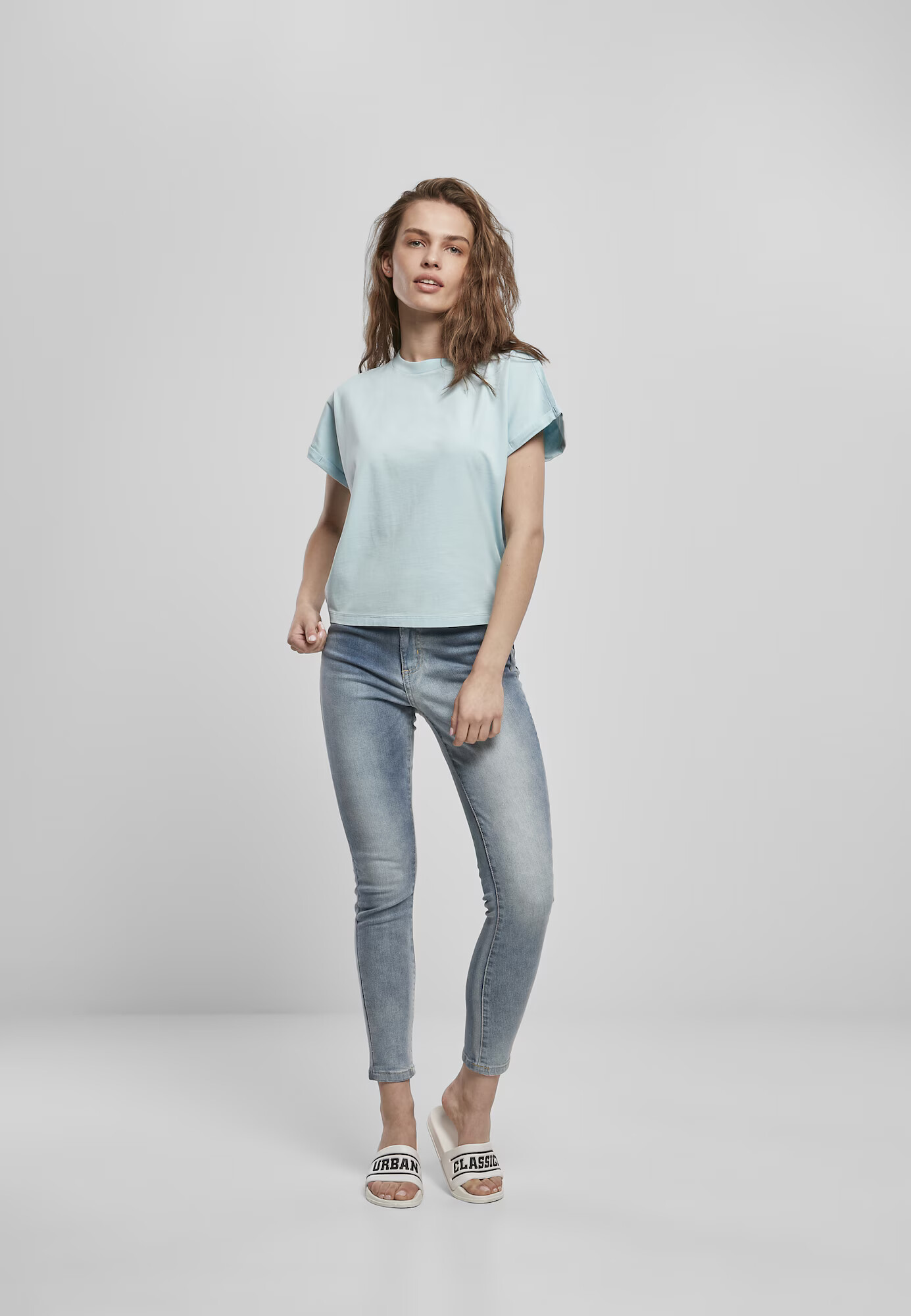 Urban Classics Tricou opal - Pled.ro