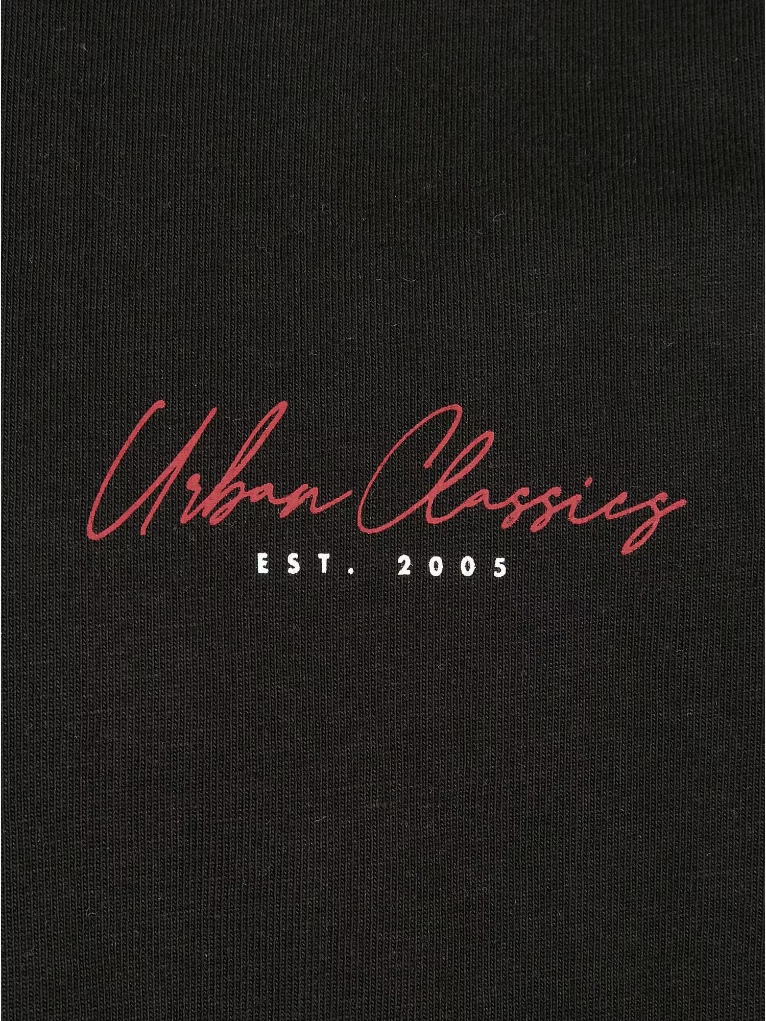 Urban Classics Tricou roșu / negru / alb - Pled.ro