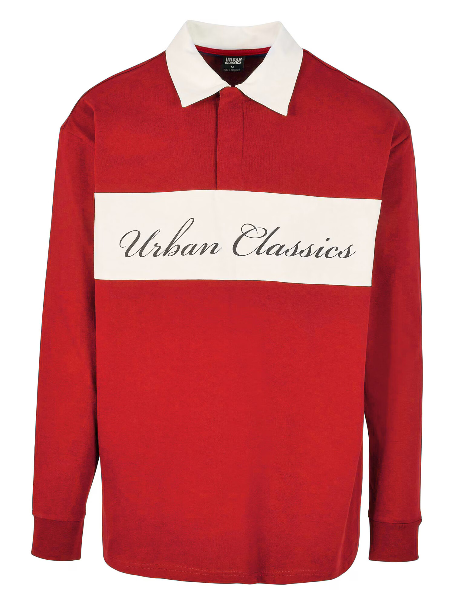 Urban Classics Tricou roșu / negru / alb - Pled.ro