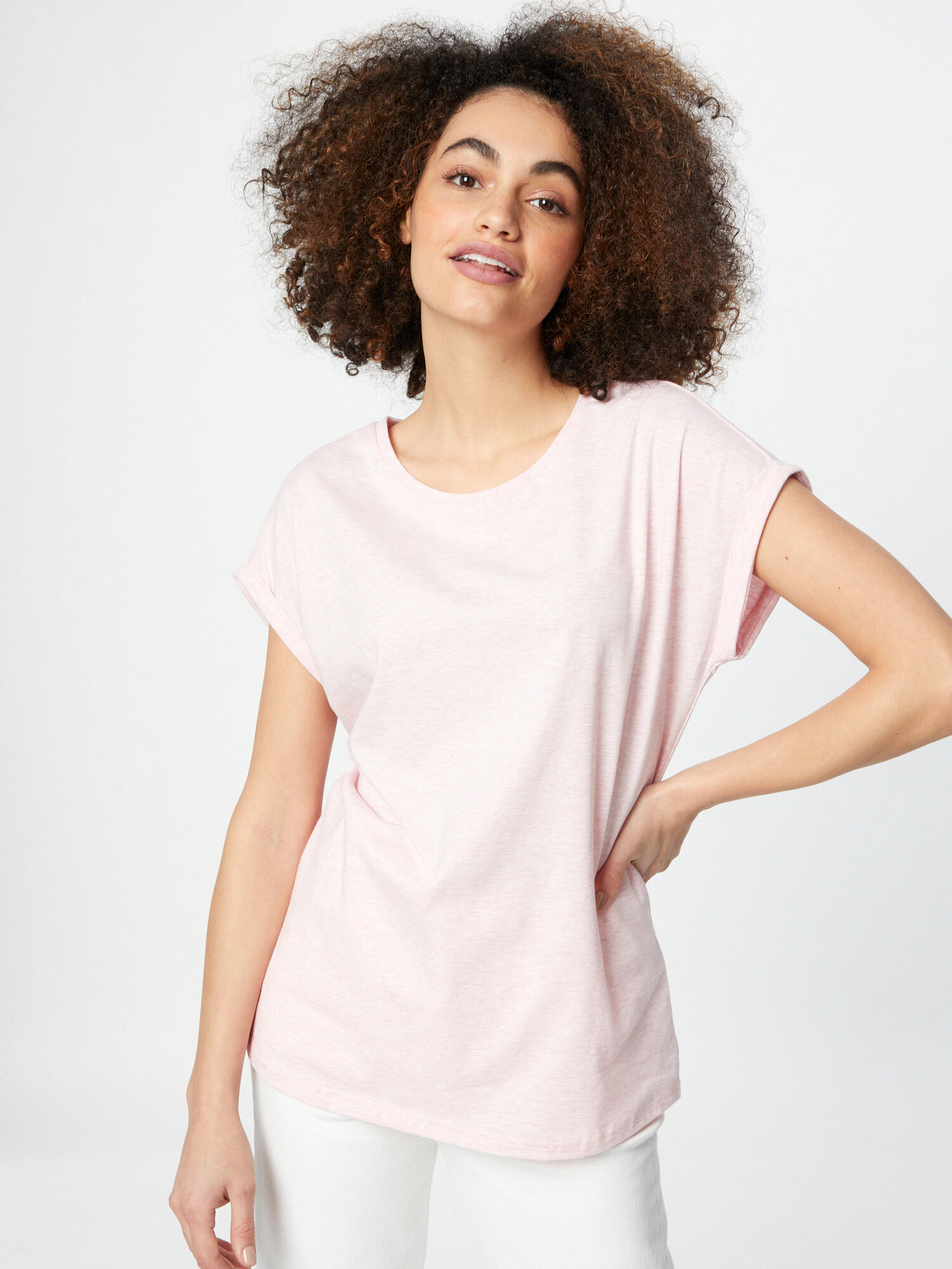 Urban Classics Tricou roz deschis - Pled.ro