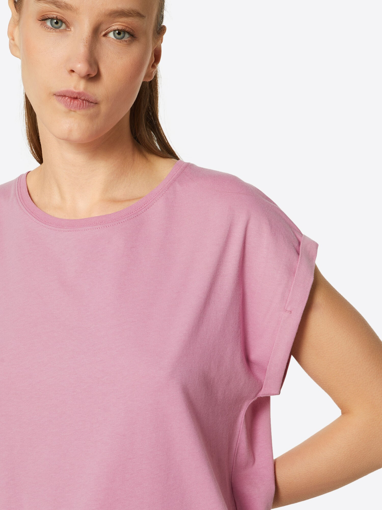 Urban Classics Tricou roz pastel - Pled.ro